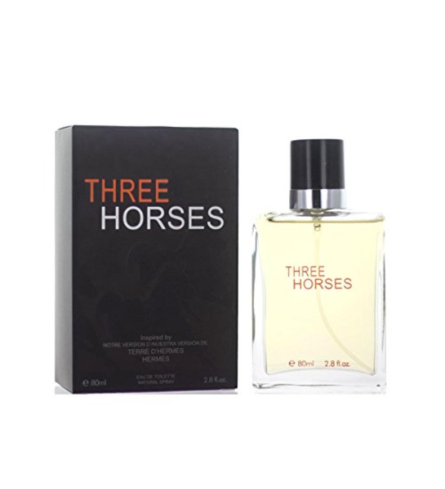 Three Horses 2.8 Ounces Eau de Toilette Spray - Buy Online on GoSupps.com