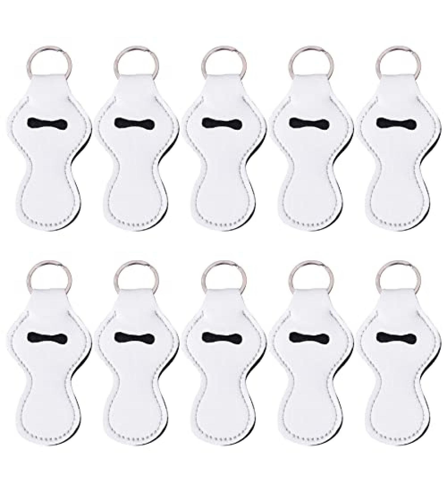 RP Remarkable Power 10 Pack Sublimation Chapstick Holder Keychain - Lip Balm Holder Set - Buy Online on GoSupps.com