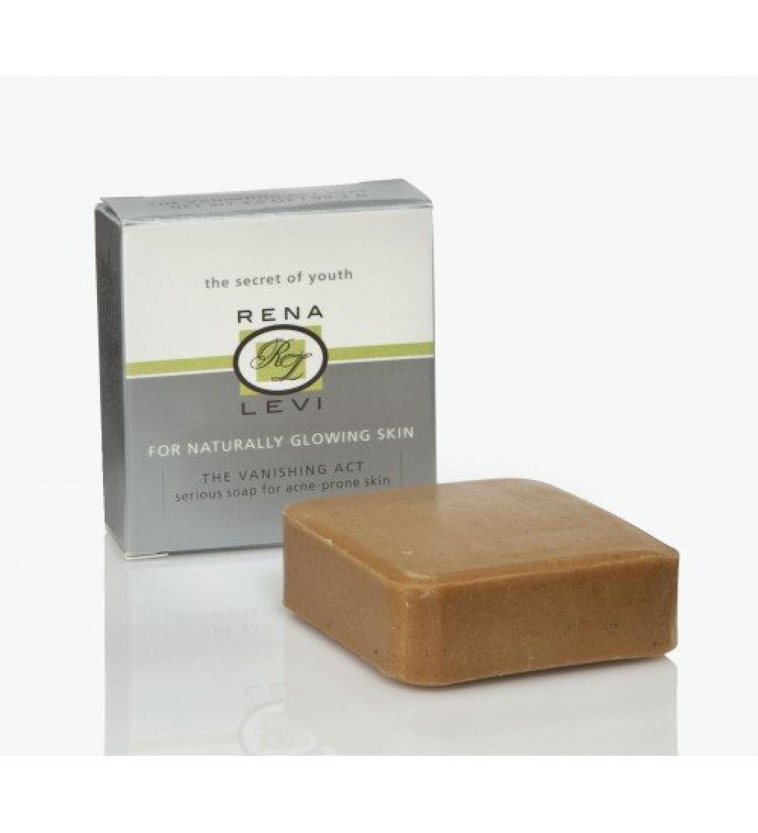 Rena Levi Vanishing Act Natural Acne Cleansing Soap Bar | For All Skin Types - Buy Online on GoSupps.com
