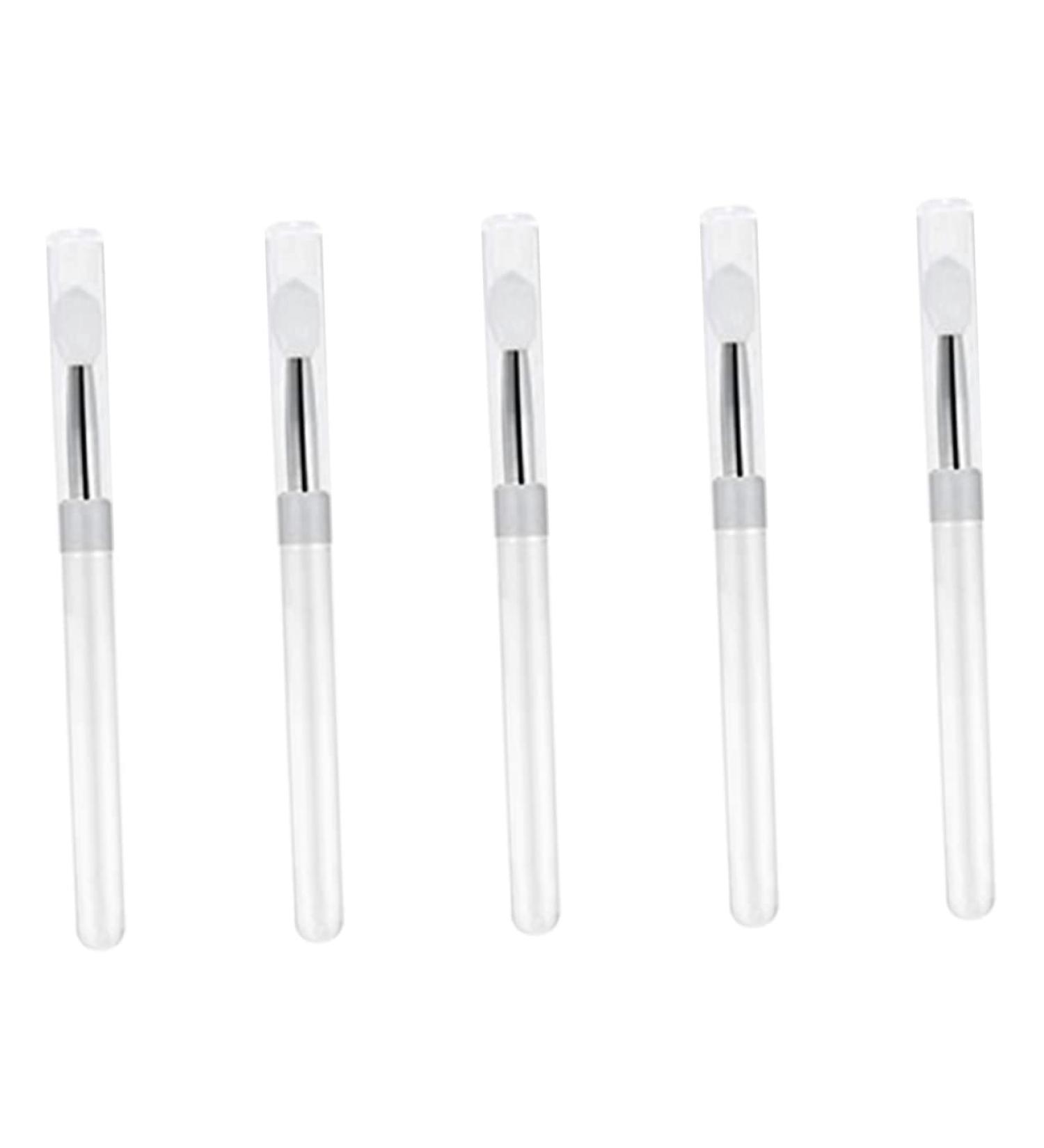 5pcs Silicone Lip Brush Set - Makeup Tool for Lipstick Lip Mask & Lip Balm Application | Perfect Makeup Accessory - Buy Online on GoSupps.com
