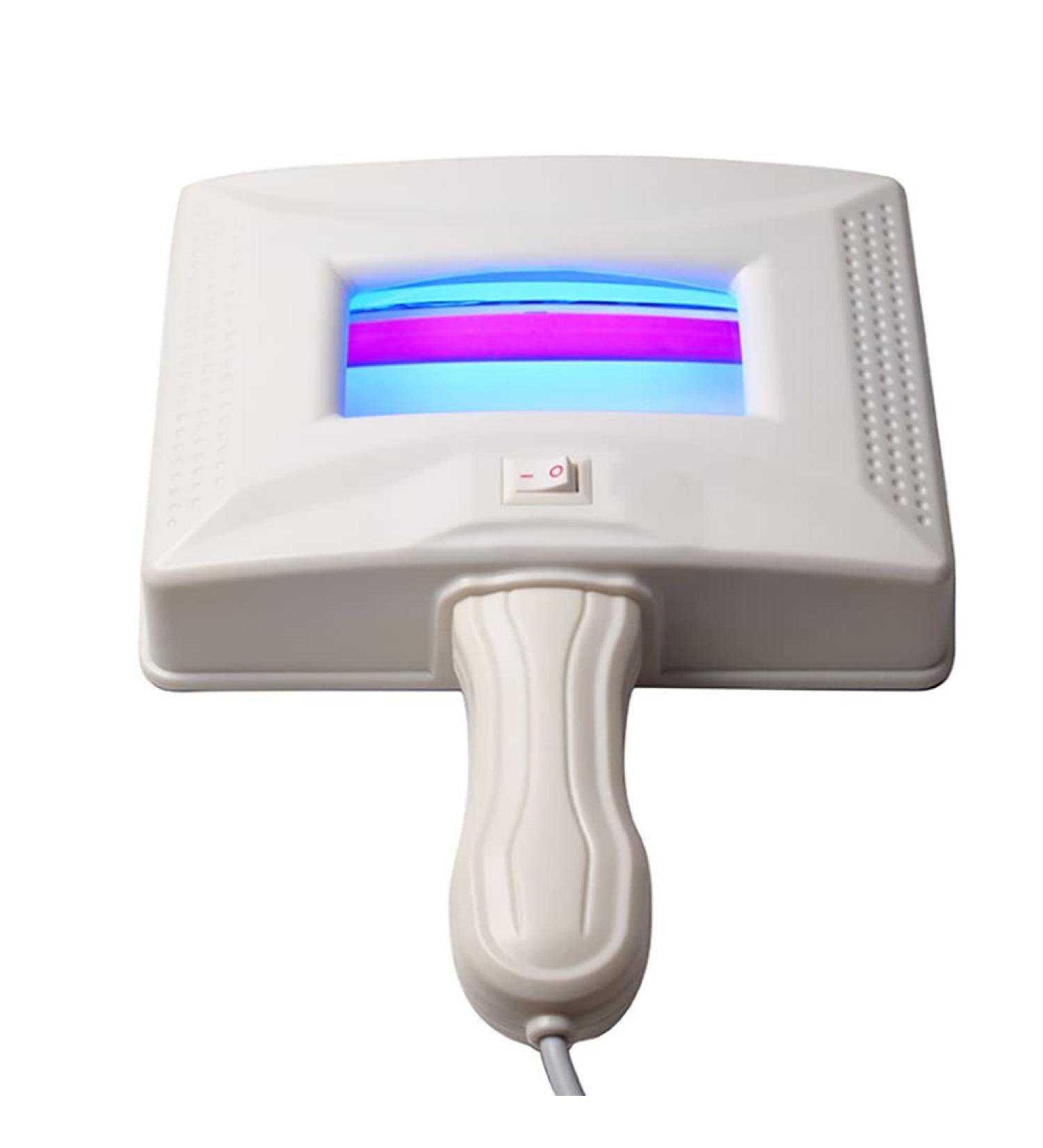 KTROK Woods Lamp Skin Analyzer Black Light Detector with Light Blocking Hood Facial Care Skin for Analyzing Skin Vitiligo Detect Dog Cat Ringworm Detect Moldy Detect - Buy Online on GoSupps.com
