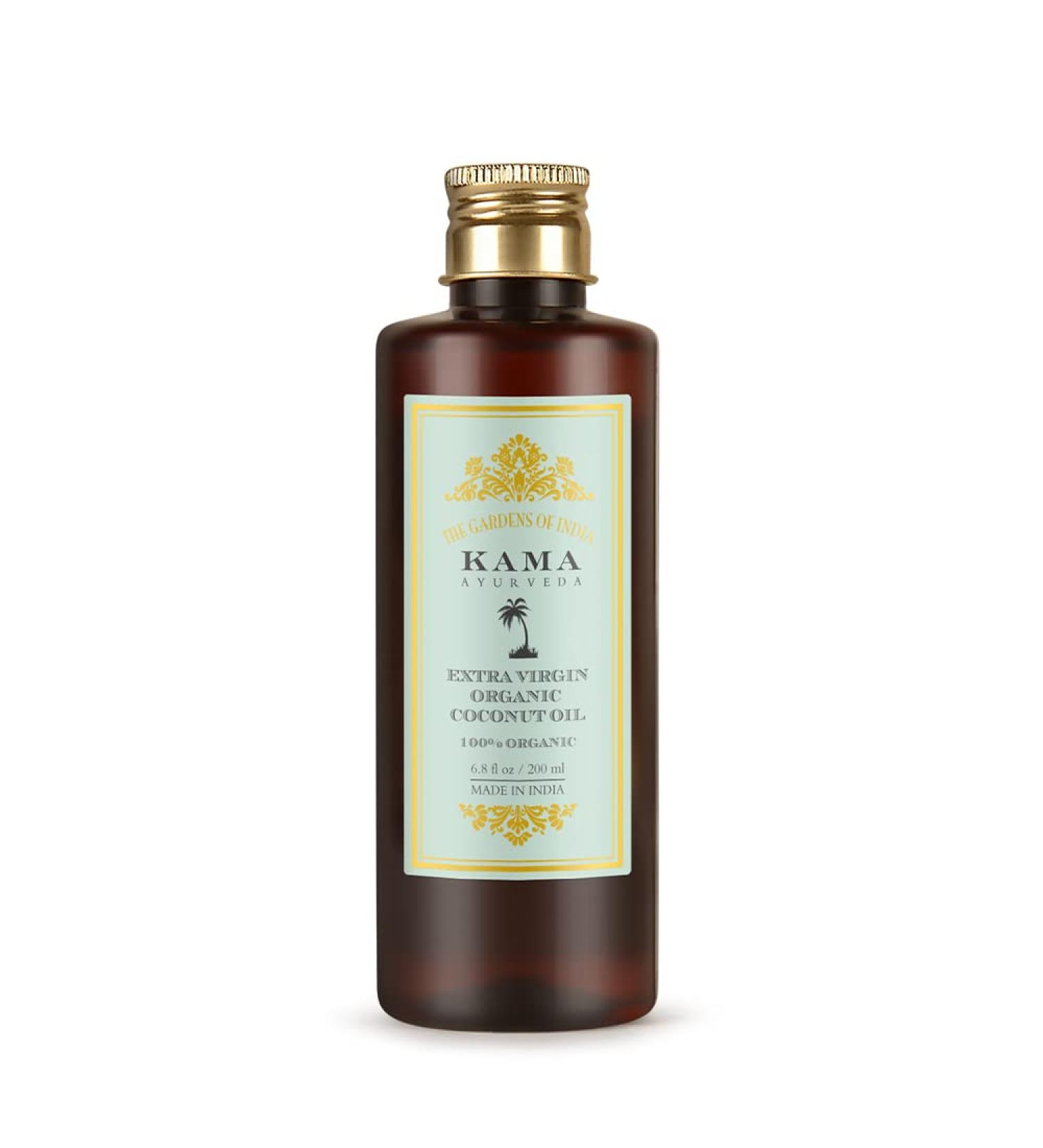 Kama Ayurveda Extra Virgin Organic Coconut Oil 200ml - Buy Online on GoSupps.com