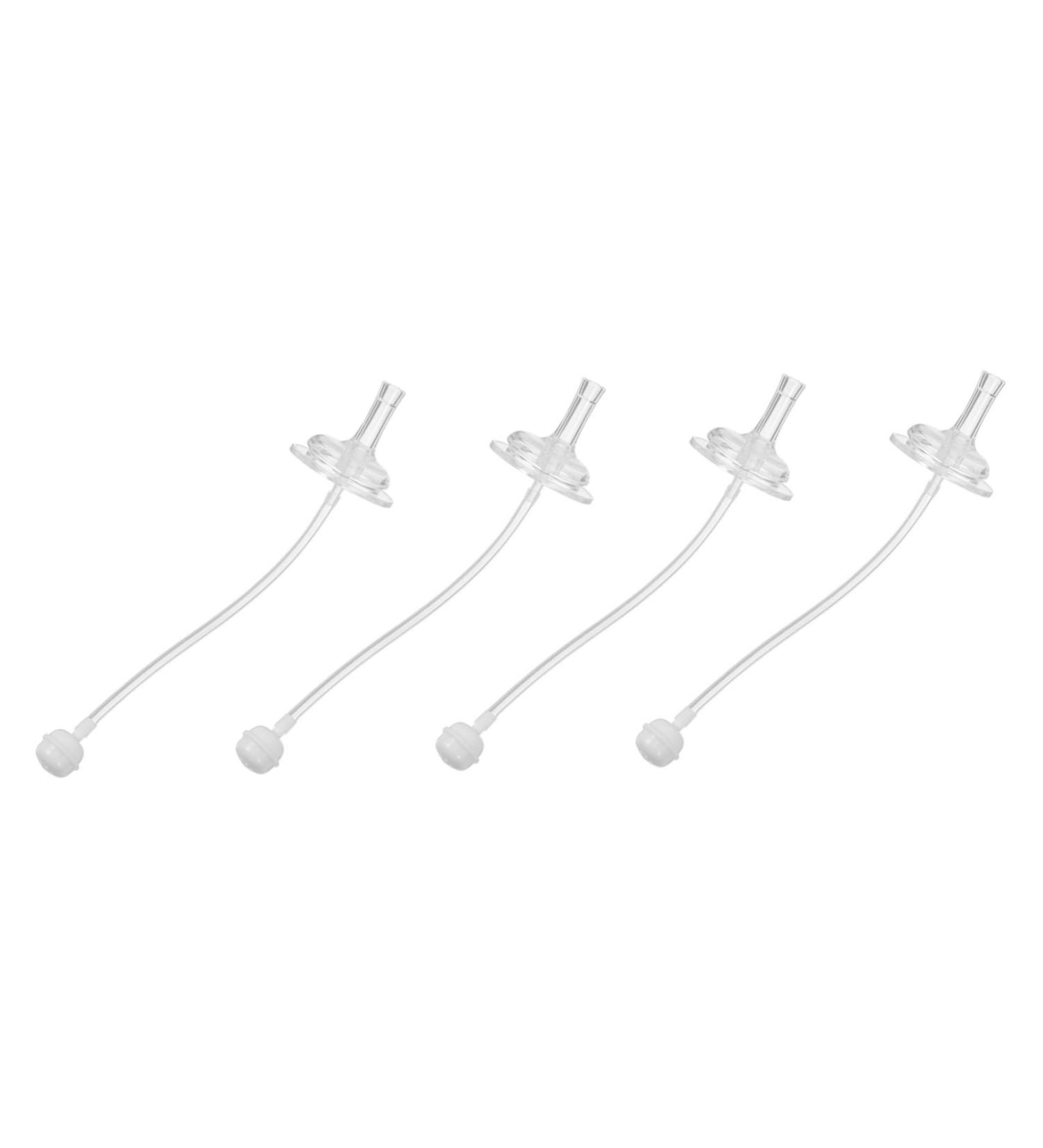Bestonzon 4-Pack Baby Bottles with Silicone Straw - Sucker Learning Drinking Cup for Easy Feeding - Buy Online on GoSupps.com