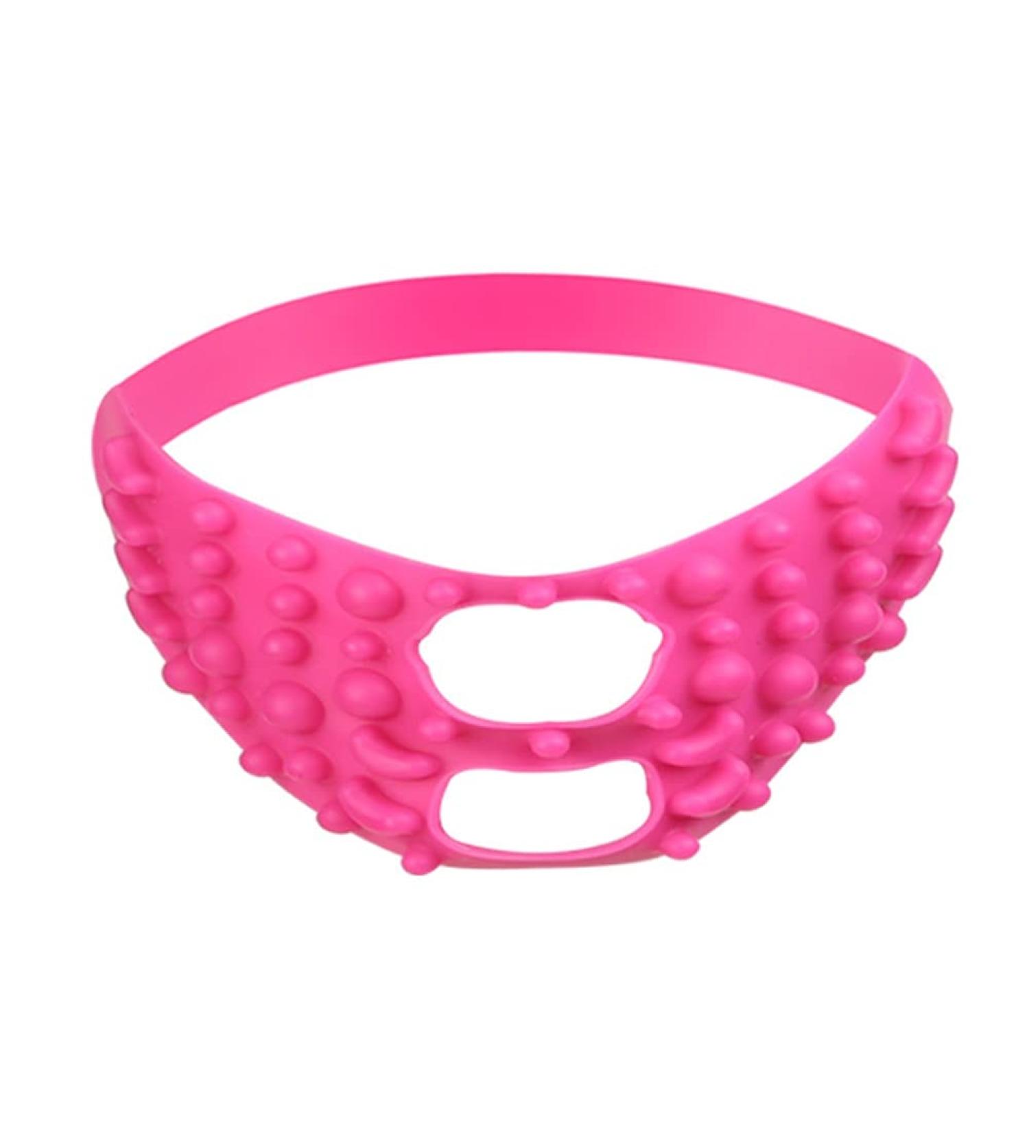 Silicone Chin Strap Face Slimming Reusable Double Chin Reducer V Line Mask 2 PCS - Buy Online on GoSupps.com