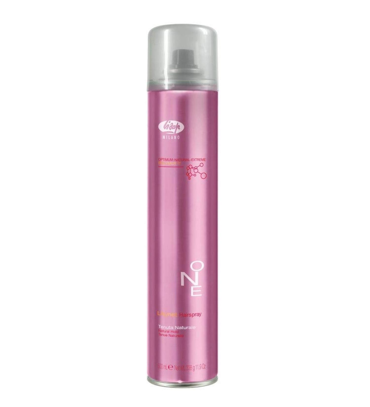 Lisap Lisynet One Natural Hairspray (16.9 fl.oz.) 16.9 Fl Oz (Pack of 1)