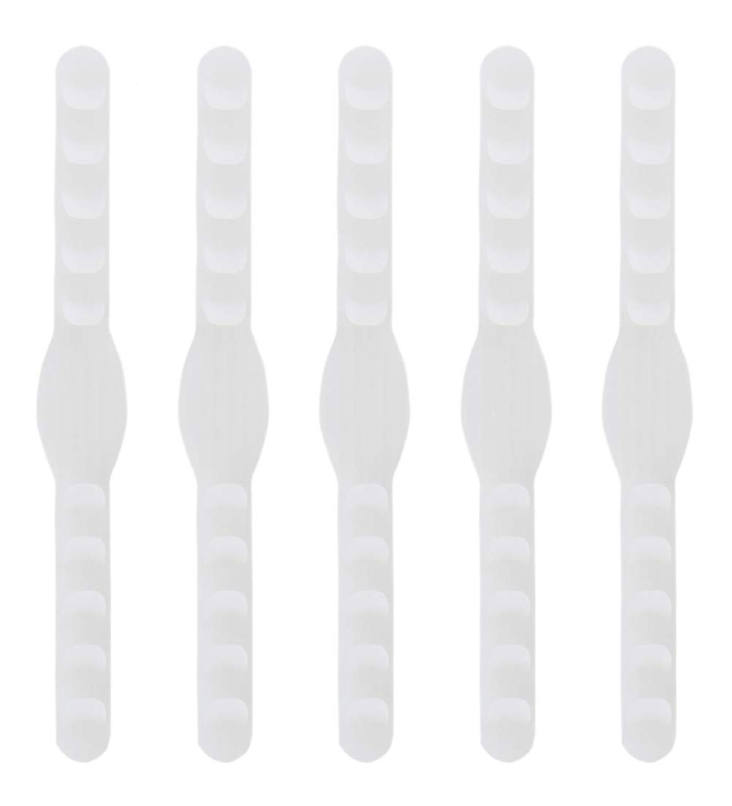 10 Adjustable Mask Extension Buckle Ear Hooks - Transparent Ear Cord Accessories for Comfortable Use - Buy Online on GoSupps.com