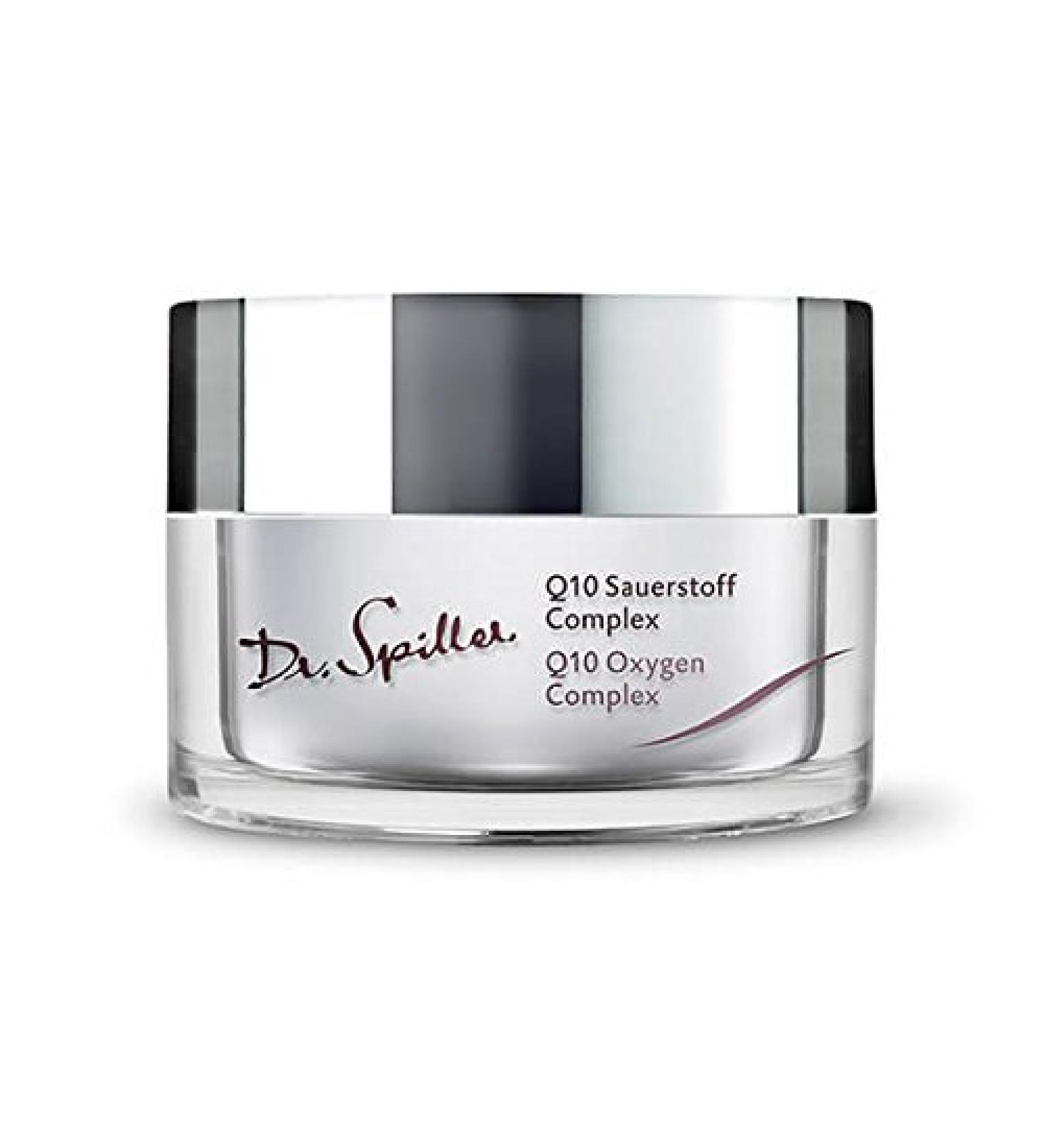 Dr. Spiller Q10 Oxygen Complex 24 Hour Face Cream Energy Supply for Tired & Stressed Skin Wrinkles Smoothing Hyaluronic Acid Q10 Aloe Vera Leaf Juice - Buy Online on GoSupps.com