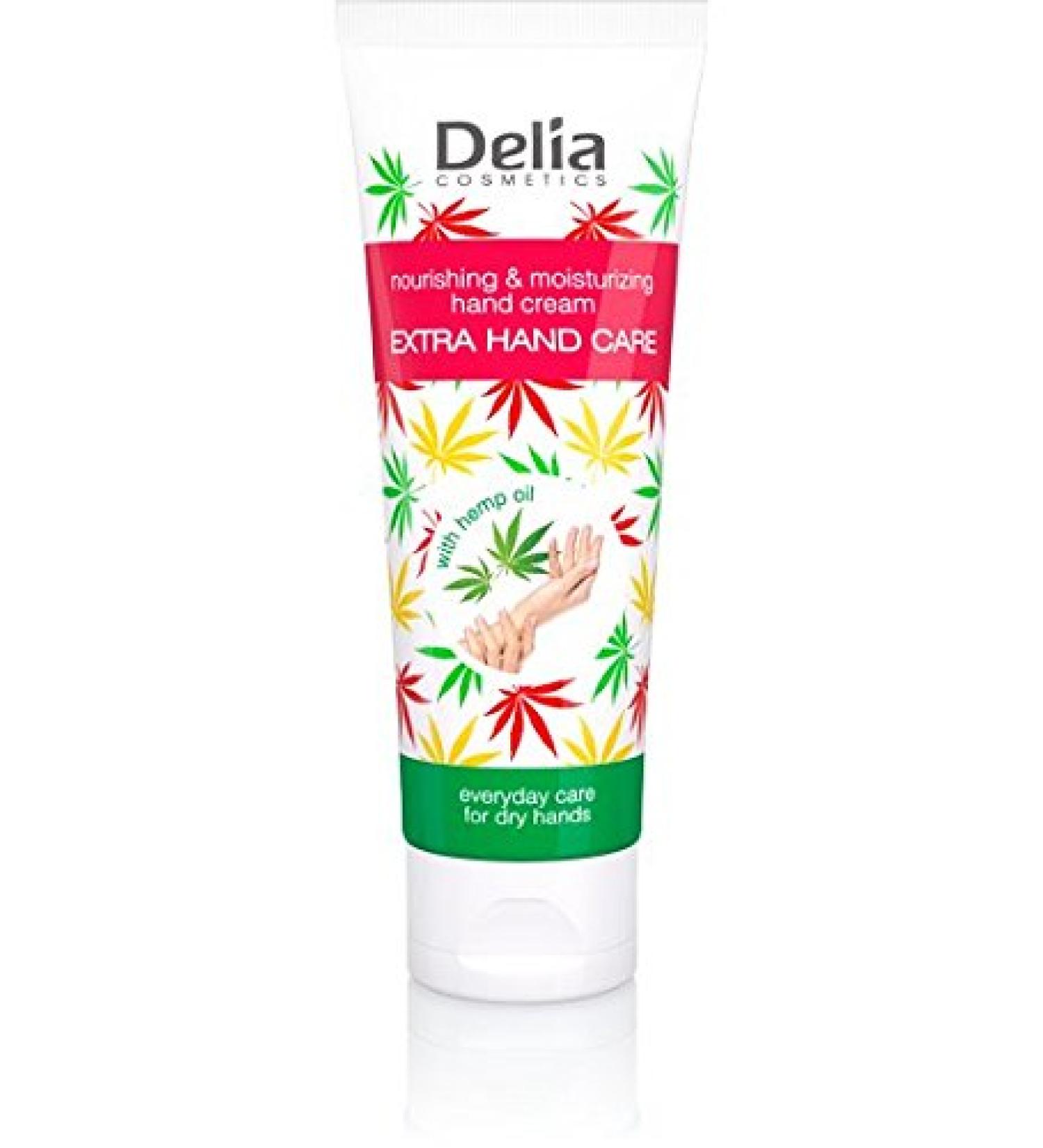 Delia hand cream with hemp oil and D-panthenol 75 ml