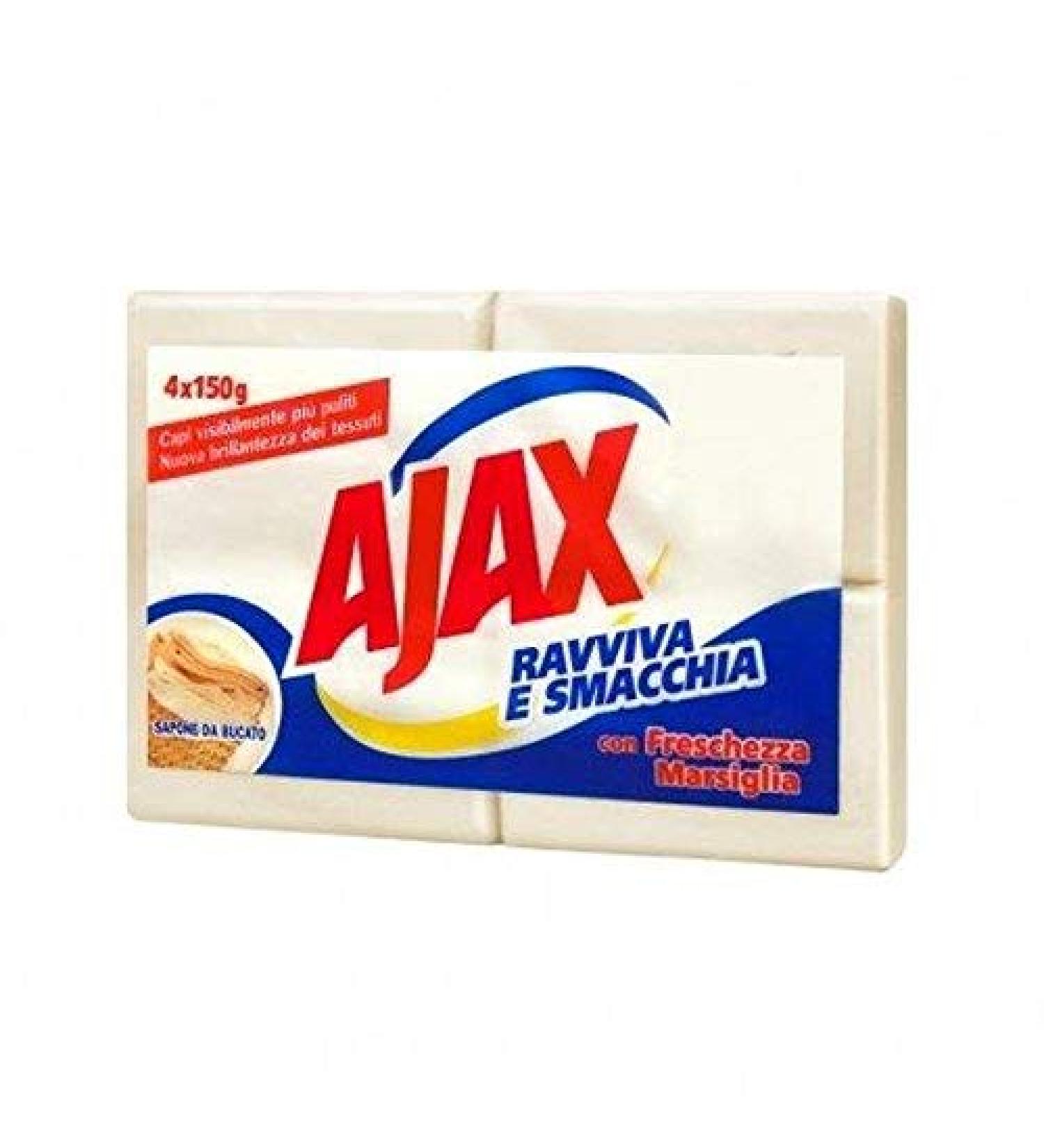 AIAX Fresh Laundry Soap Marseille 4 Pieces x 150 g