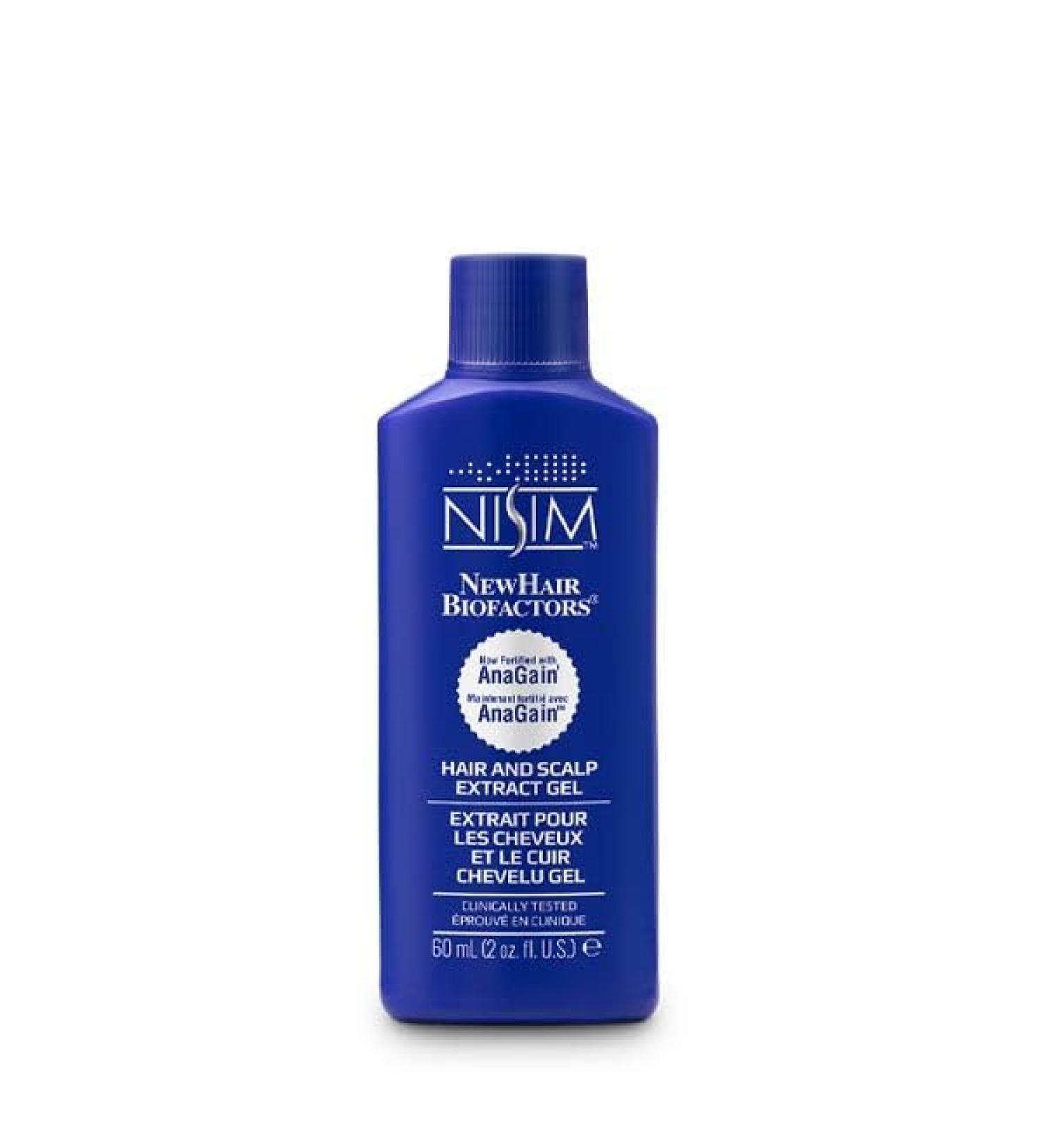 Nisim Hair and Scalp Gel Formula Extract with AnaGain Travel Size 60mL
