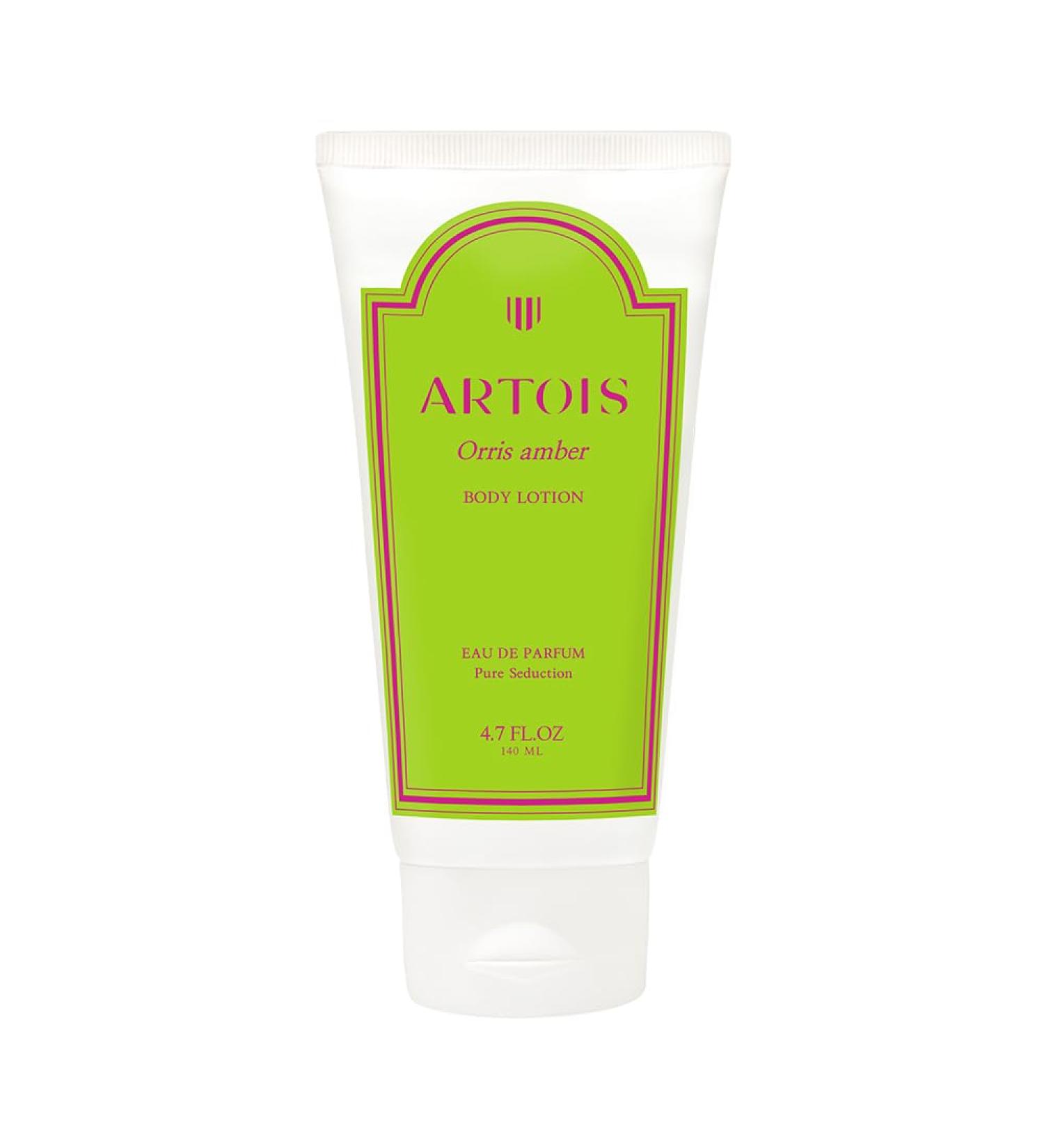 ARTOIS Body Lotion - Hydrating Hypoallergenic Perfumed Lotion for All Skin Types | 4.7 Fl. oz. Orris Amber - International Shipping Available - Buy Online on GoSupps.com