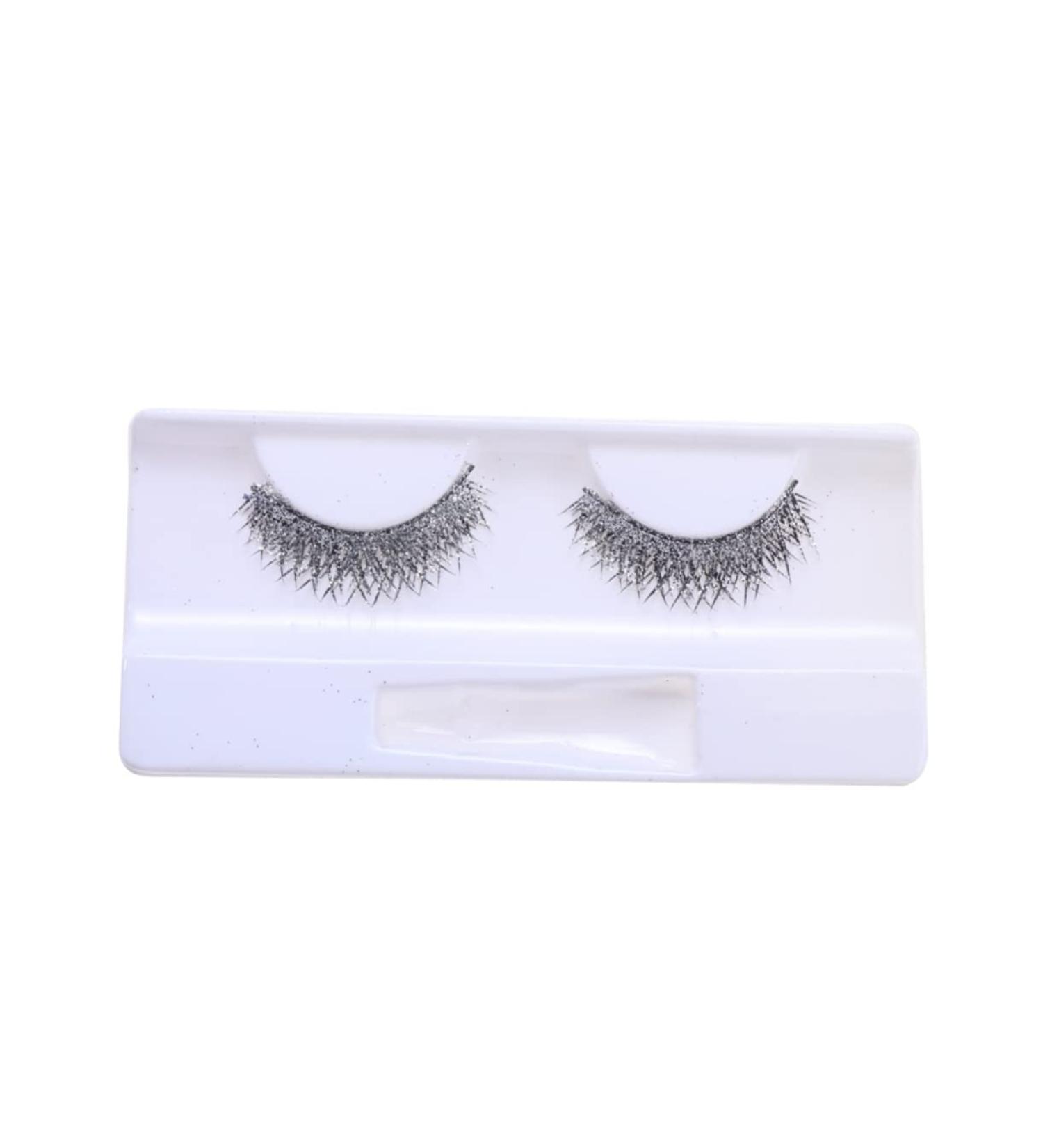 FRCOLOR False Eyelashes Women Fake Eyelashes Long Thick Eyelashes Shiny Eyelashes Form Crosses - Buy Online on GoSupps.com