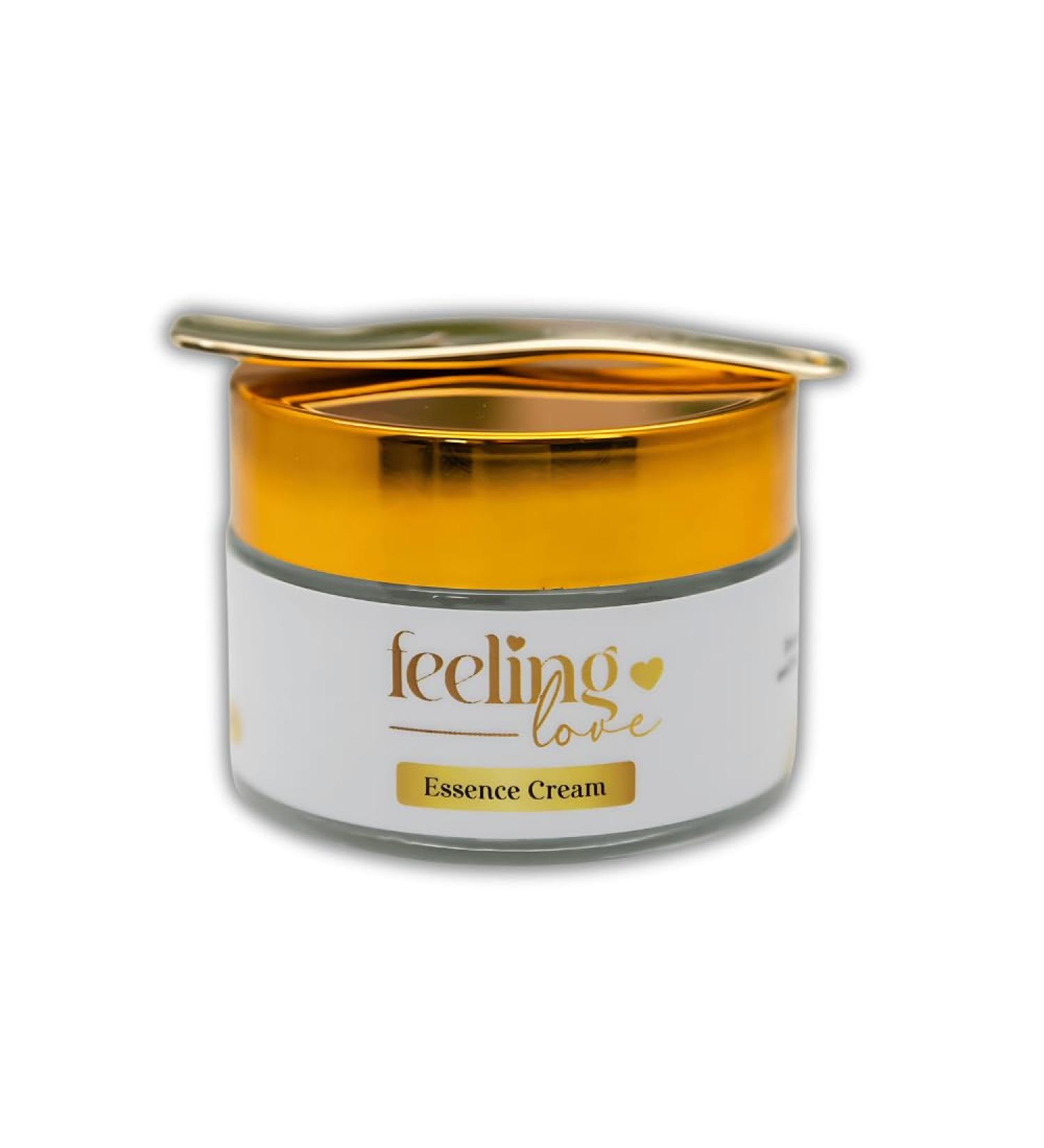 Luxurious Essence Cream with Organic Aloe Vera & Rose Water for Radiant Skin - 30ml - Buy Online on GoSupps.com