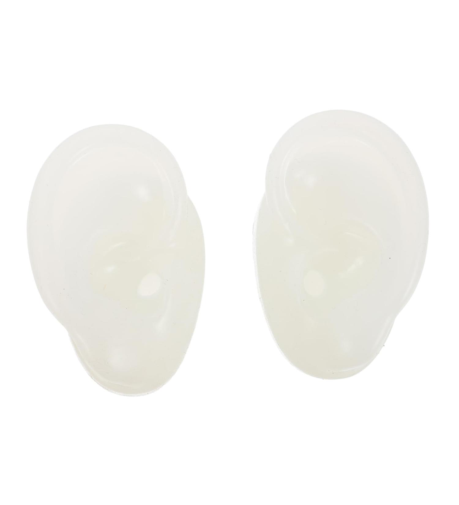 COHEALI Artificial Ear Model - Silicone Ear Mold for Studs Realistic Fake Ear Design - Medium Size - Buy Online on GoSupps.com
