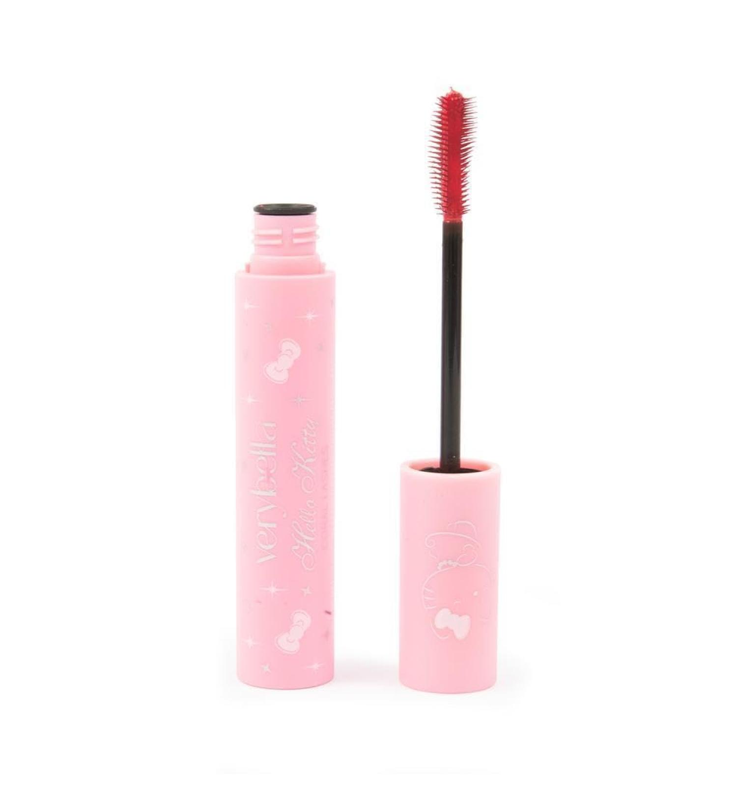  verybella Hello Kitty Mascara adds volume and length to lashes defines curls and multiplies Coral color 7ml pack - Buy Online on GoSupps.com