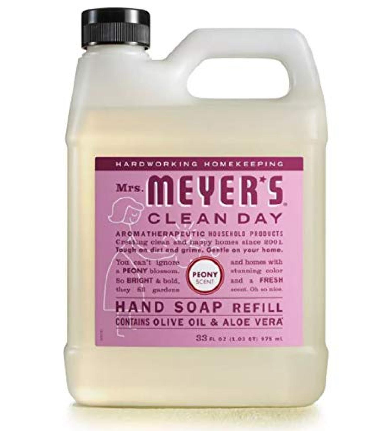 Mrs. Meyer's Clean Day Peony Refill - 33 fl oz | Eco-Friendly Cleaning Supplies for International Shipping - Buy Online on GoSupps.com
