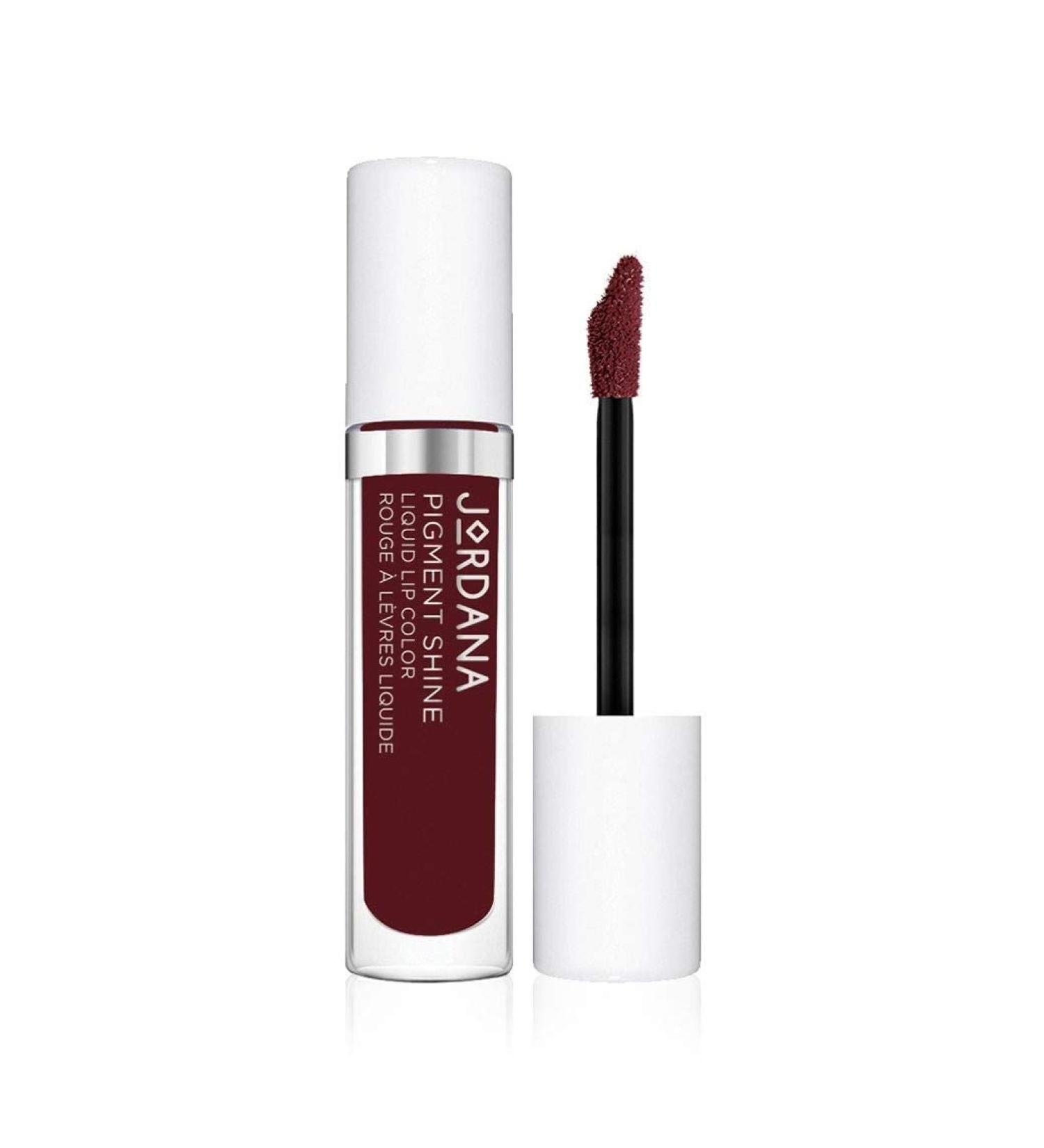 JORDANA Pigment Shine Liquid Lip Color - 08 Plumtastic | International Shipping Available - Buy Online on GoSupps.com