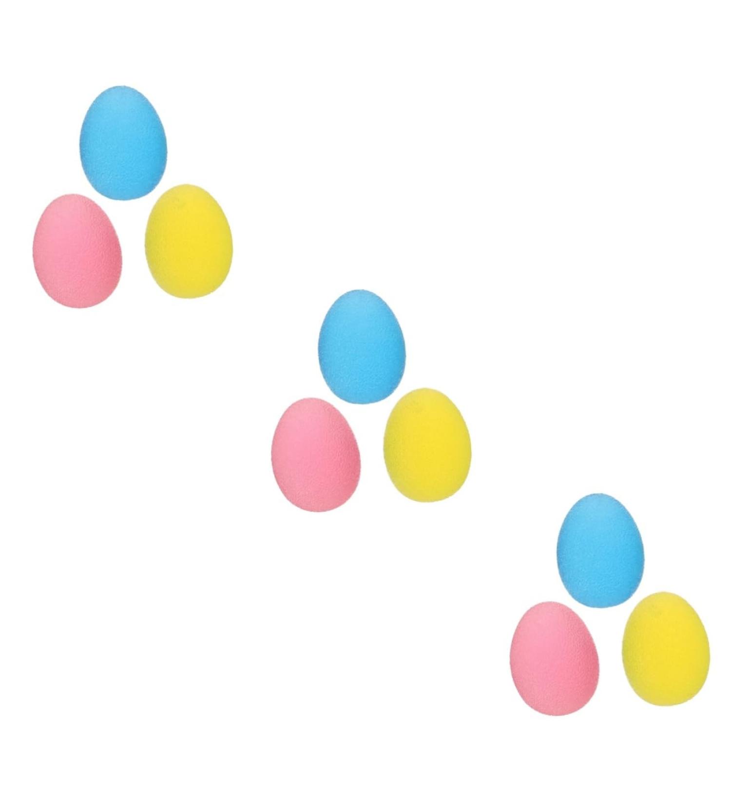 Gleavi 9-Piece Gel Squeeze Stress Balls - Trigger Point Massage & Fitness Fidgets - Multicolor TPE Eggs for Yoga & Relaxation - Buy Online on GoSupps.com