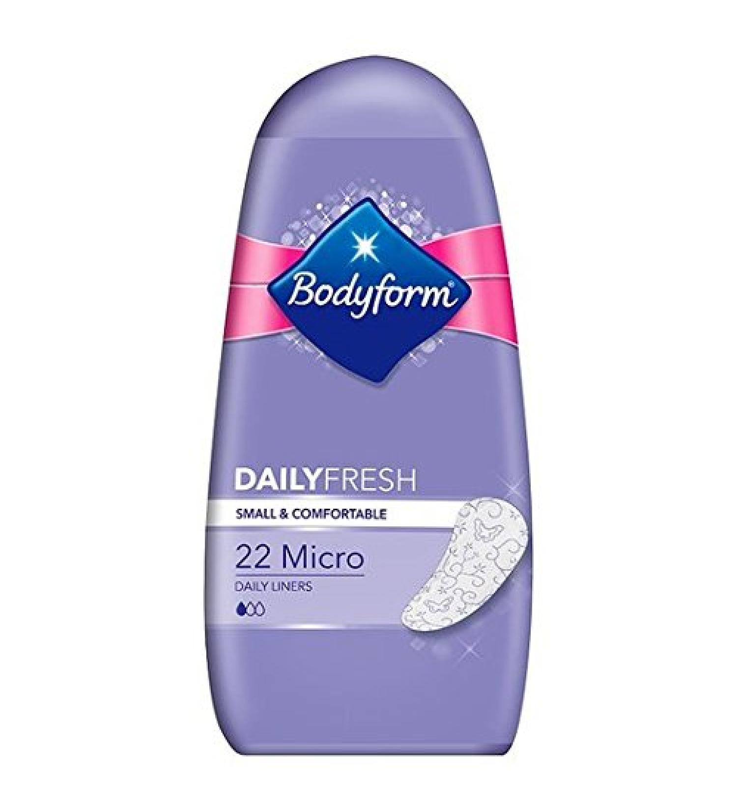 Bodyform Pantyliners Micro 22 pPack