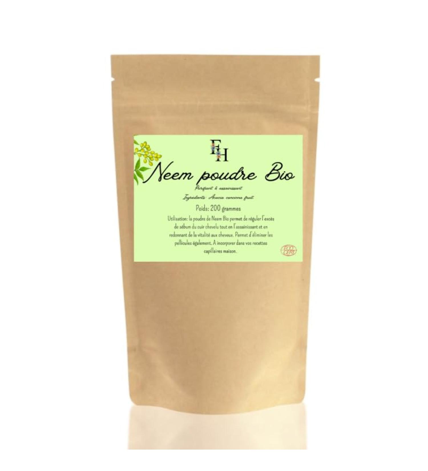 France Herbalism NEEM Organic Ayurvedic Powder – Bag of 200 g