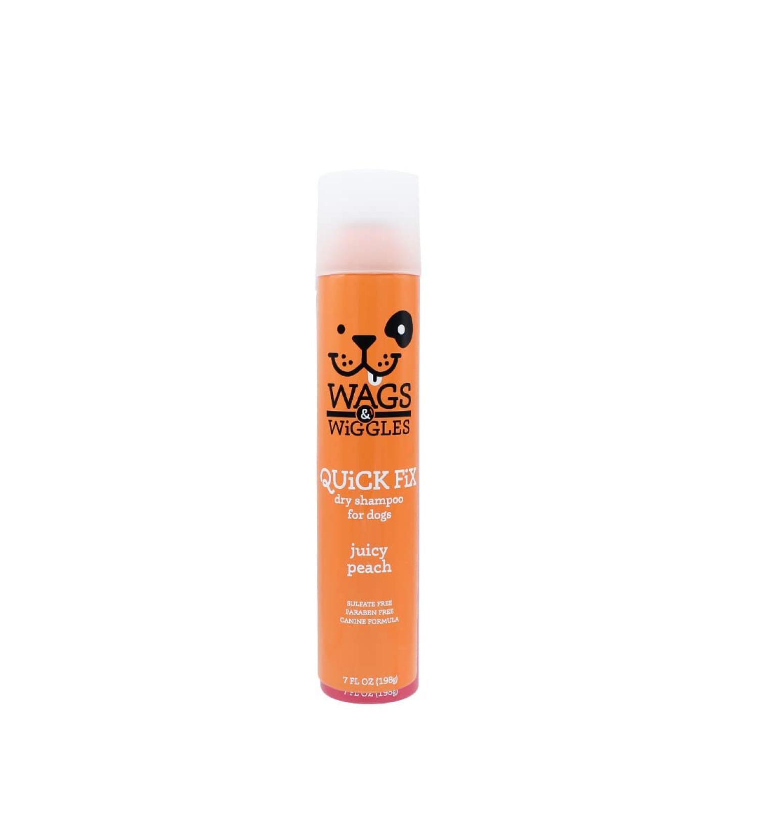 Wags & Wiggles Juicy Peach Dog Grooming Spray | Dry Shampoo & Cologne for Dogs - Buy Online on GoSupps.com