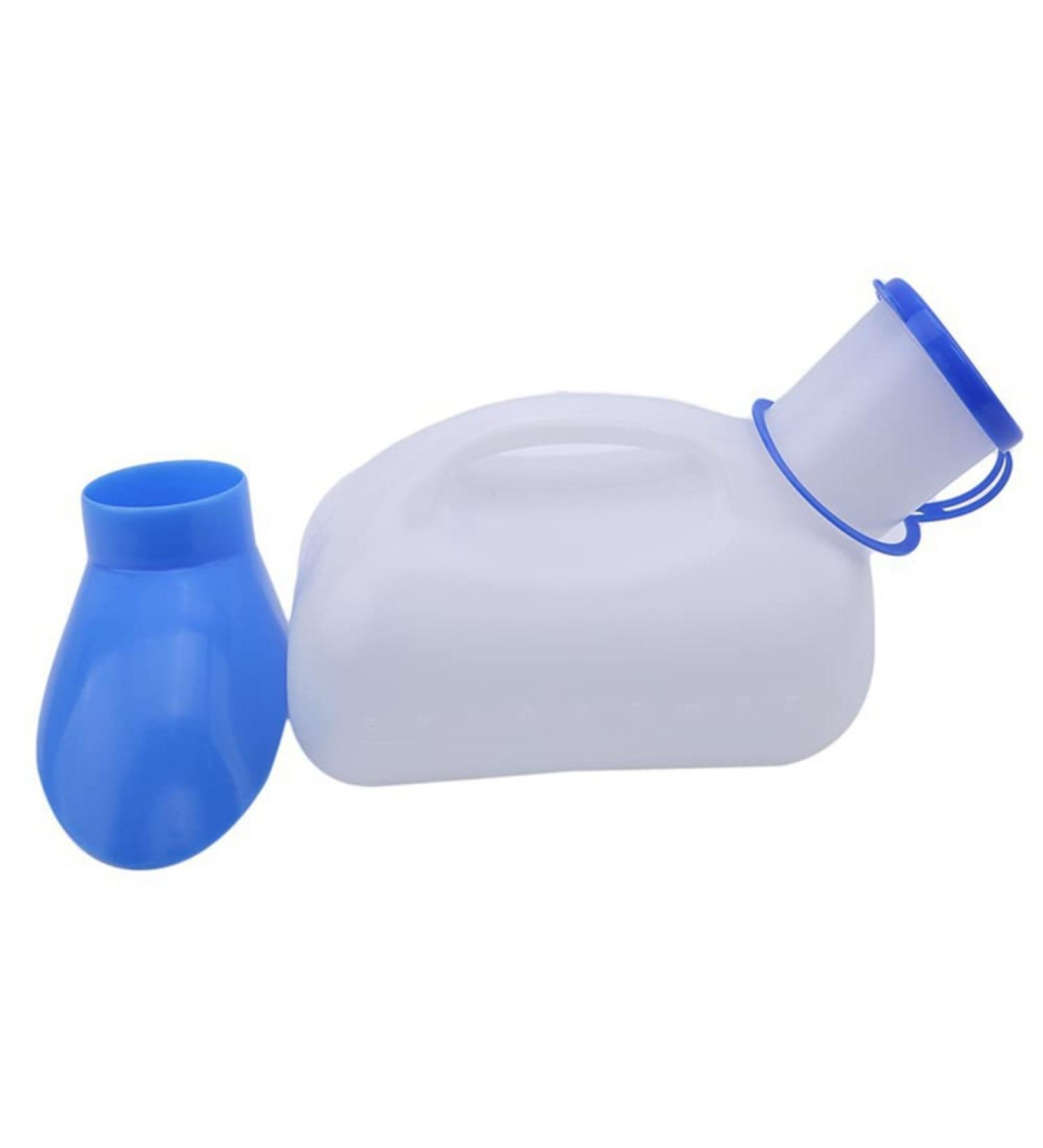 Knadgbft 1000Ml Mobile Toilet for Car Travel Universal Urinal for Men and Women Portable Urinal Leak Proof Covered Handle Outdoor - Buy Online on GoSupps.com