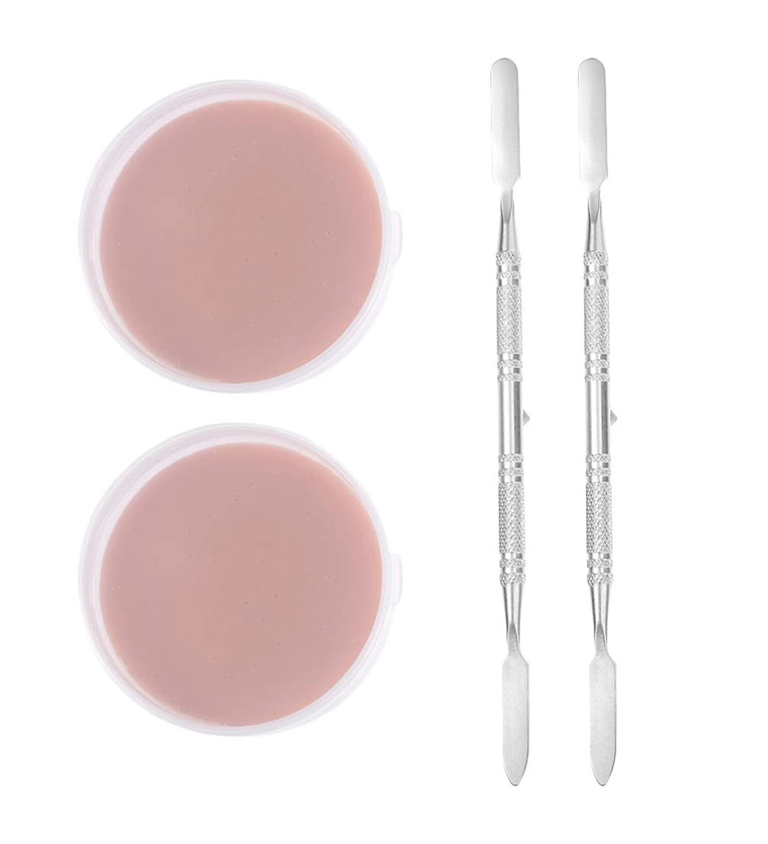 Lurrose 2PC Scar Wax Kit | Fake Skin Wax Effects & Body Paint | Halloween Make-Up Tools with Spatula for Festival & Special Effects - Buy Online on GoSupps.com