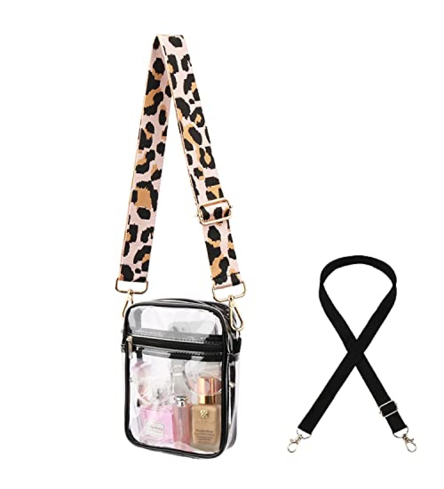 WEDDINGHELPER Clear Crossbody Purse with Inner Pocket - Stadium Approved for Concerts, Festivals, Sports Events - Buy Online on GoSupps.com