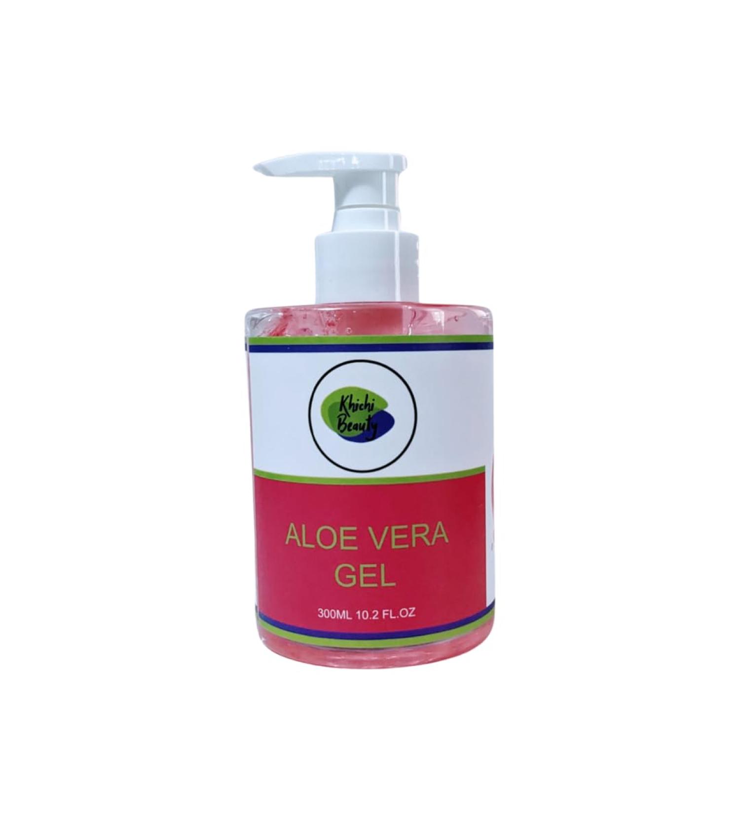 Khichi Beauty Aloe Vera Gel (Pink) 10.2oz (300ml). - Buy Online on GoSupps.com