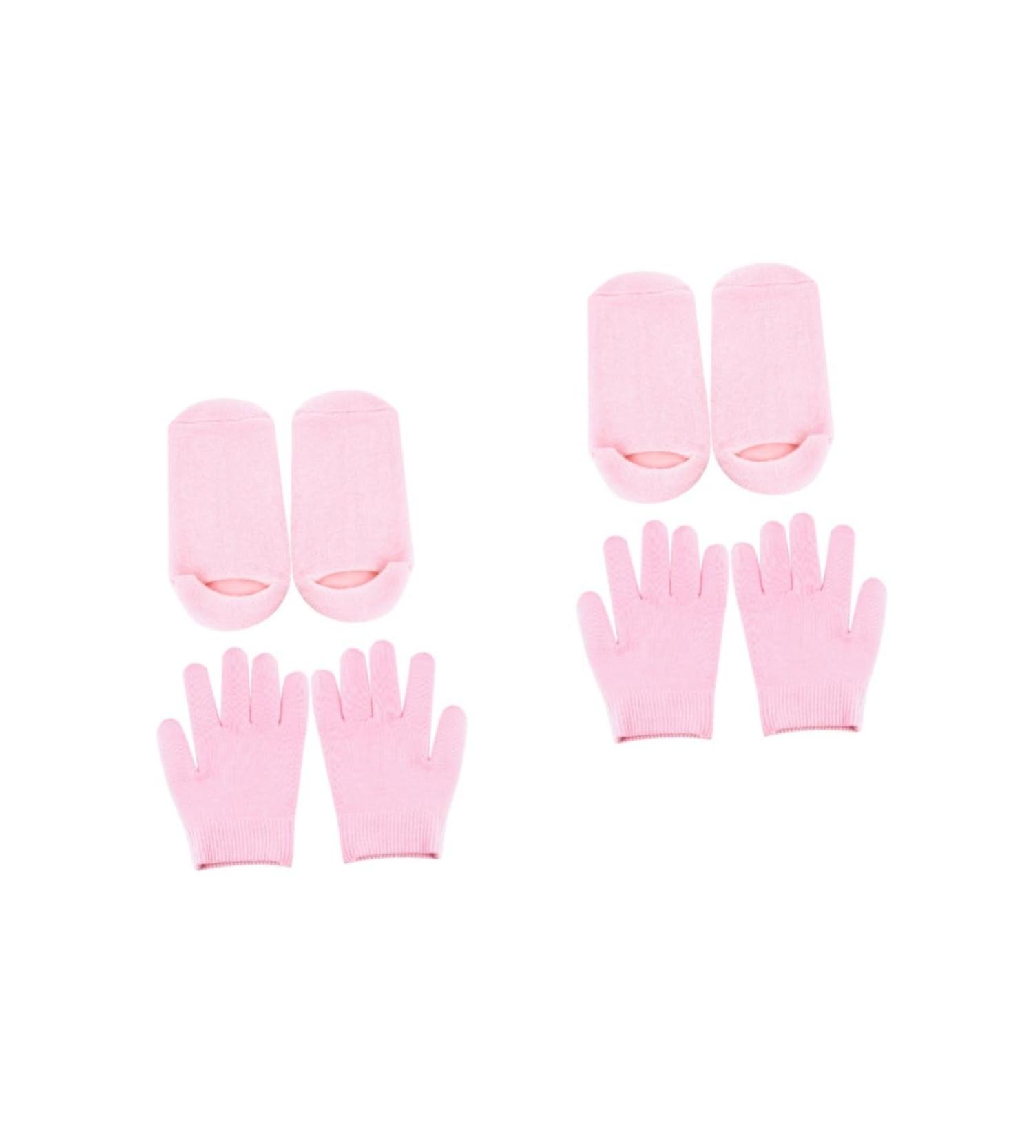 Beaupretty 4 Pairs Socks Hand Moisturizing Gloves Moisturizing Spa Gloves Foot Mask Cotton Hand Gloves Moisturizing Cotton Gloves for Dry Hands Hydrating Glove Fingerless Essential Oil Miss - Buy Online on GoSupps.com