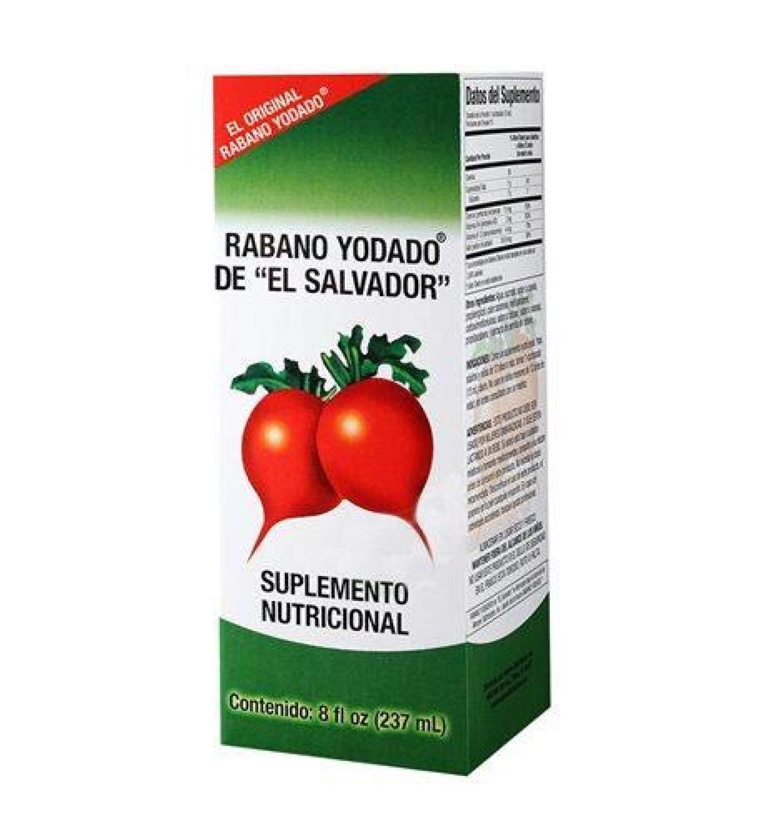 Rabano Yodado De"El Salvador" 8 oz. Dietary Supplement 2-Pack - Buy Online on GoSupps.com