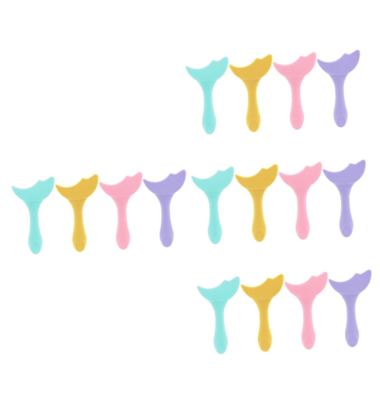 Beavorty 16 Pcs Eyeliner Silicone Molds Eye Makeup Eyeshadow Aid Tool Eyeshadow Stencil Miss Make up - Buy Online on GoSupps.com