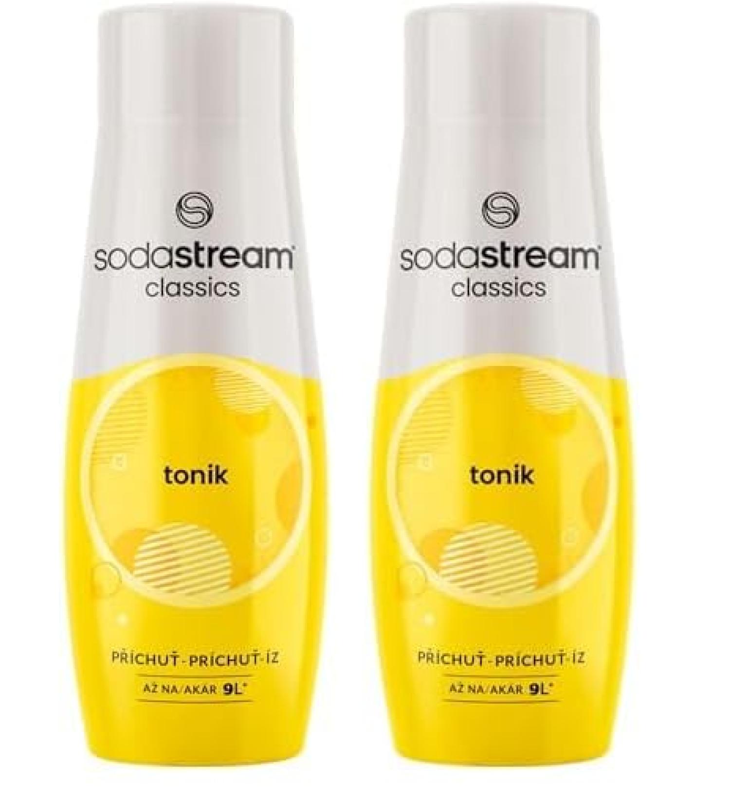 SodaStream Concentr Tonic pour Machine Eau P tillante et Soda | Pr parez jusqu' 9 Litres de Tonic en Quelques Secondes 440ml (Lot de 2) - Buy Online on GoSupps.com