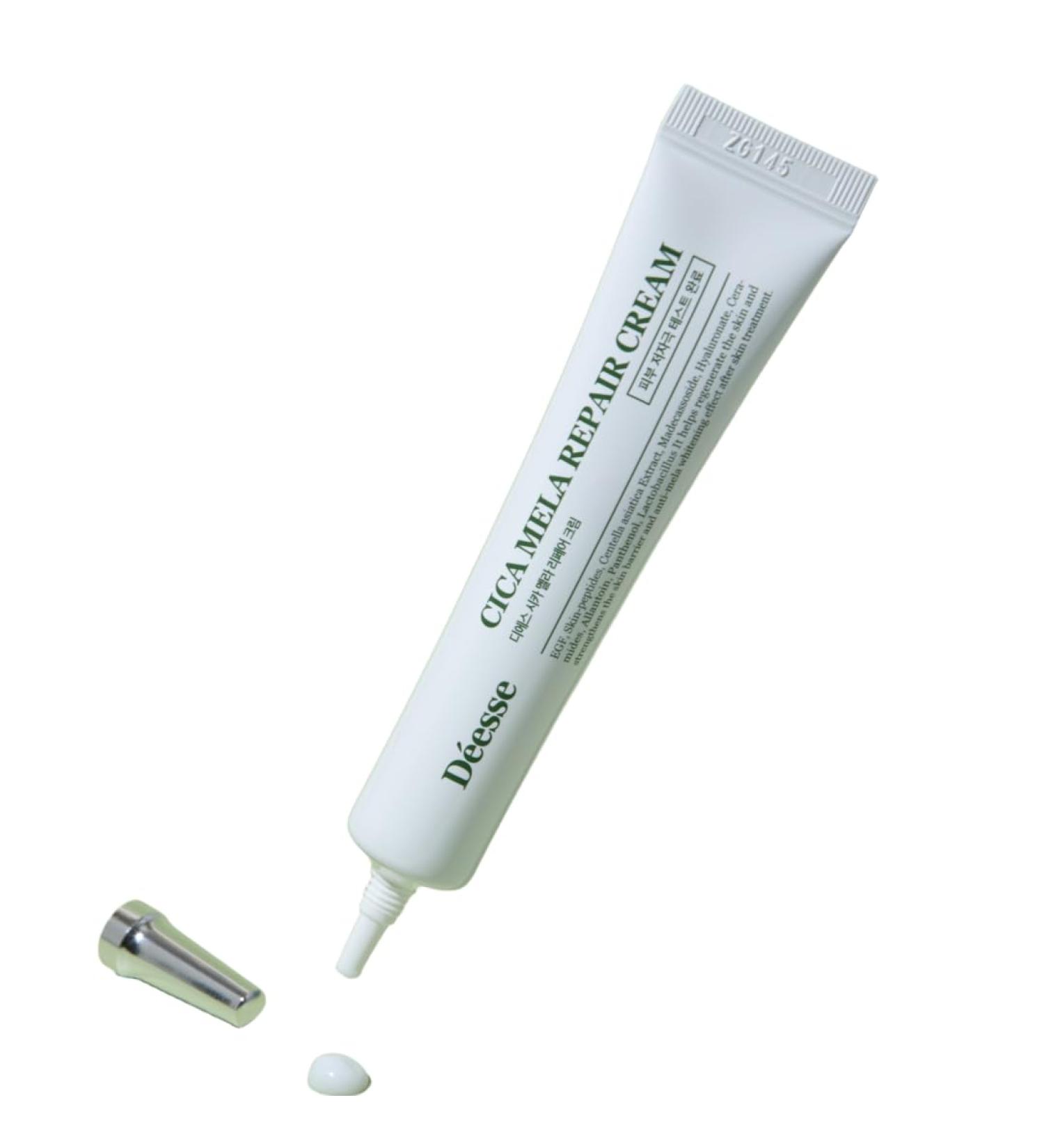 D esse CICA MELA REPAIR CREAM Korean Pharmacy Skincare for Strengthening Skin Barrier Pigmentation Care & Calming Troubled Skin Ideal for Post-Laser Treatments - Buy Online on GoSupps.com
