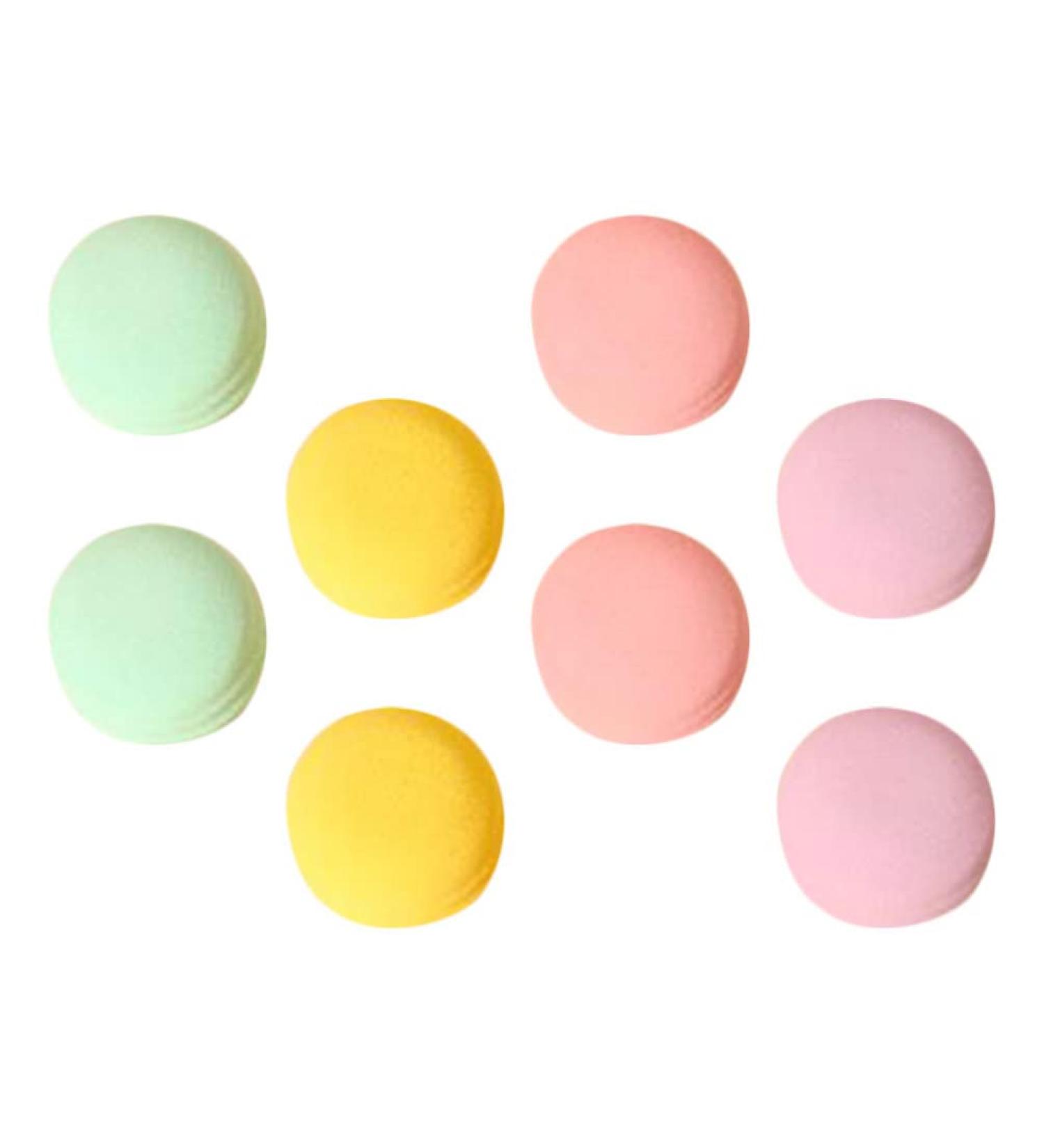 Beaupretty 8Pcs Macaron Makeup Puffs - Versatile Wet & Dry Face & Body Sponges for Foundation Cream & Concealer - Buy Online on GoSupps.com