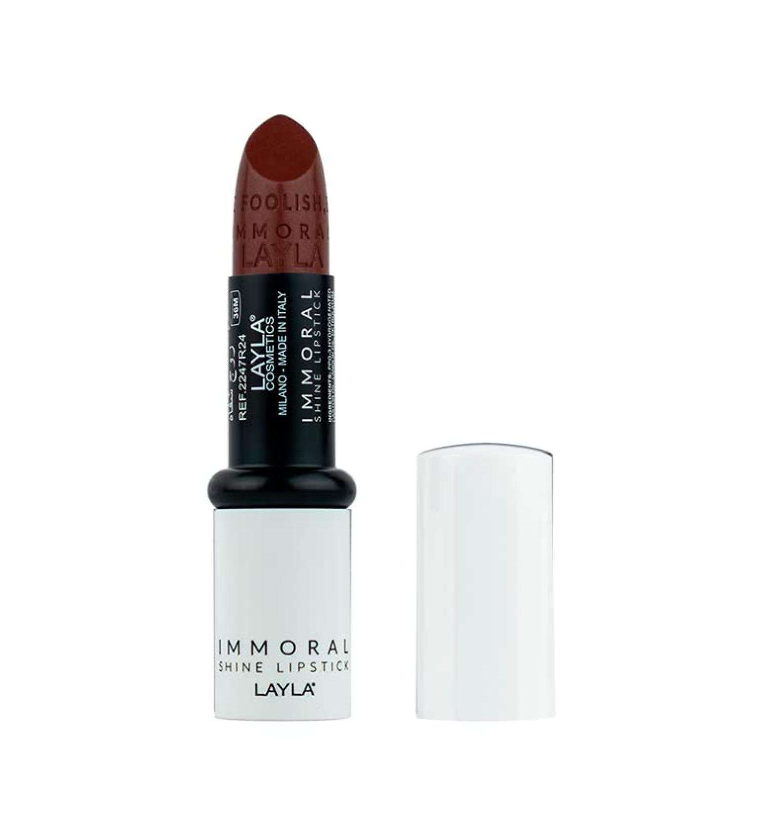  LAYLA IMMORAL SHINE LIPSTICK N.31 TONKA - Buy Online on GoSupps.com