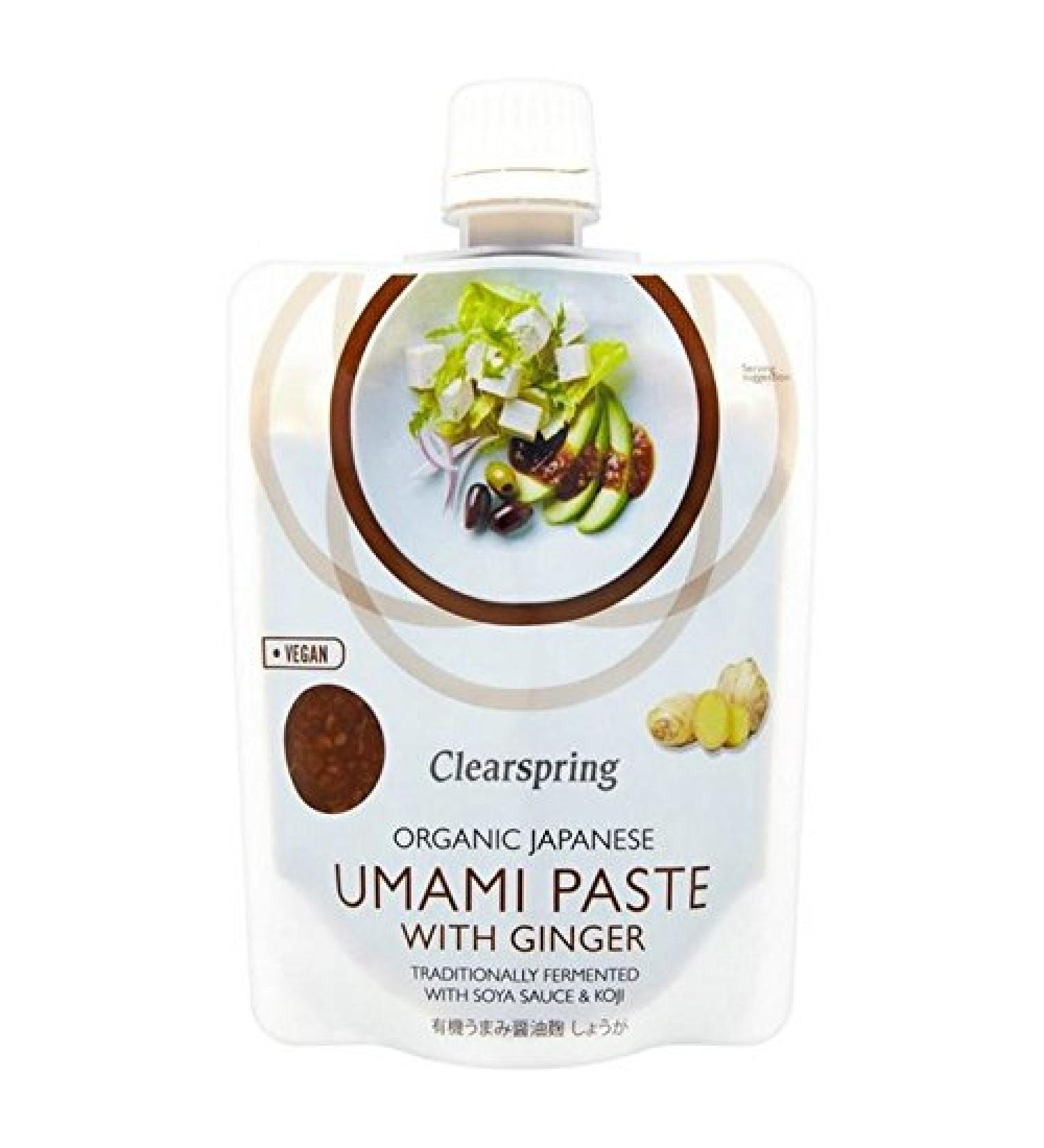 Clearspring Organic Umami Paste with Ginger 150g (Pack of 6)