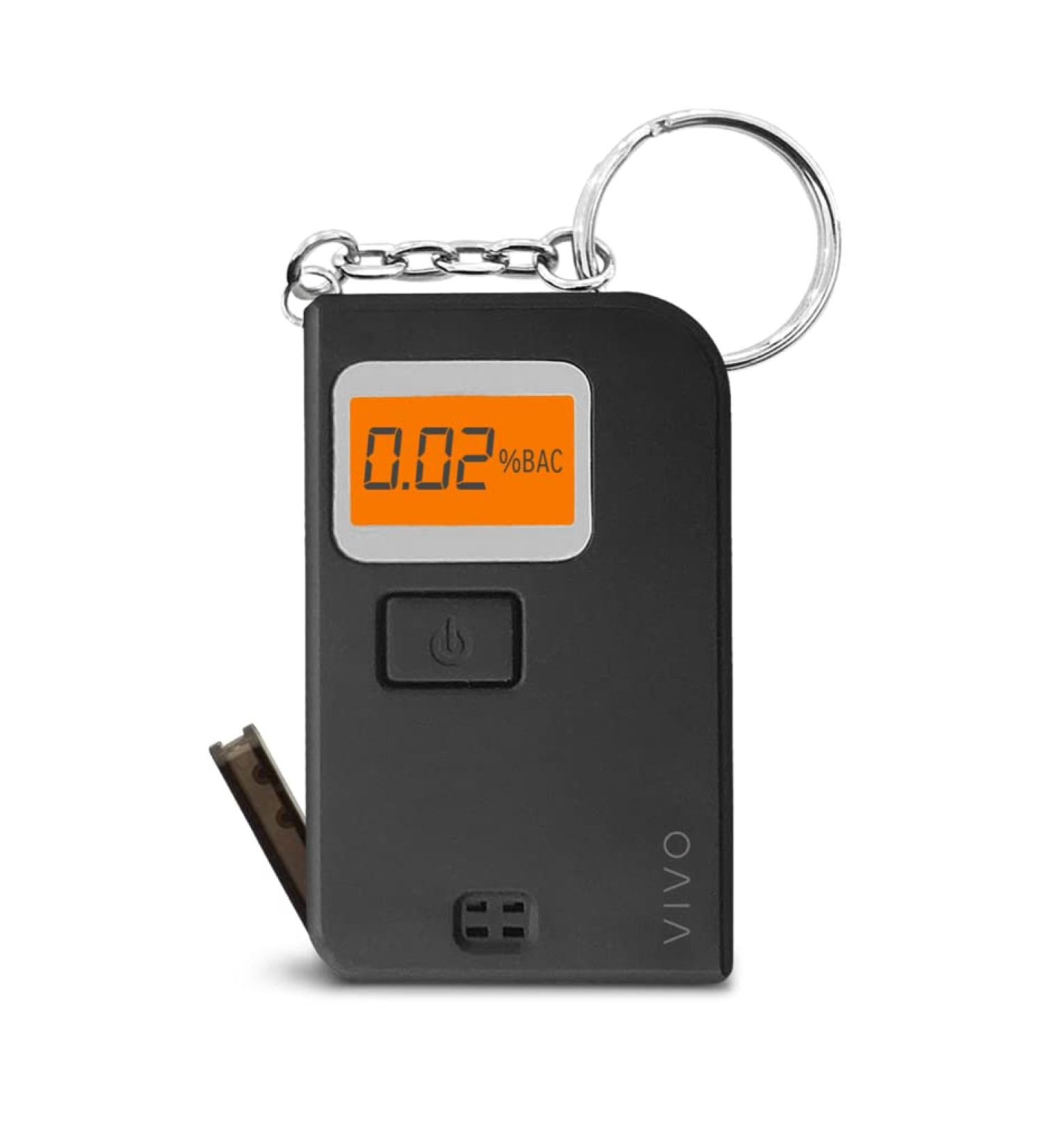 Mini Keychain Breathalyzer - Portable Alcohol Tester for Accurate Results - Buy Online on GoSupps.com