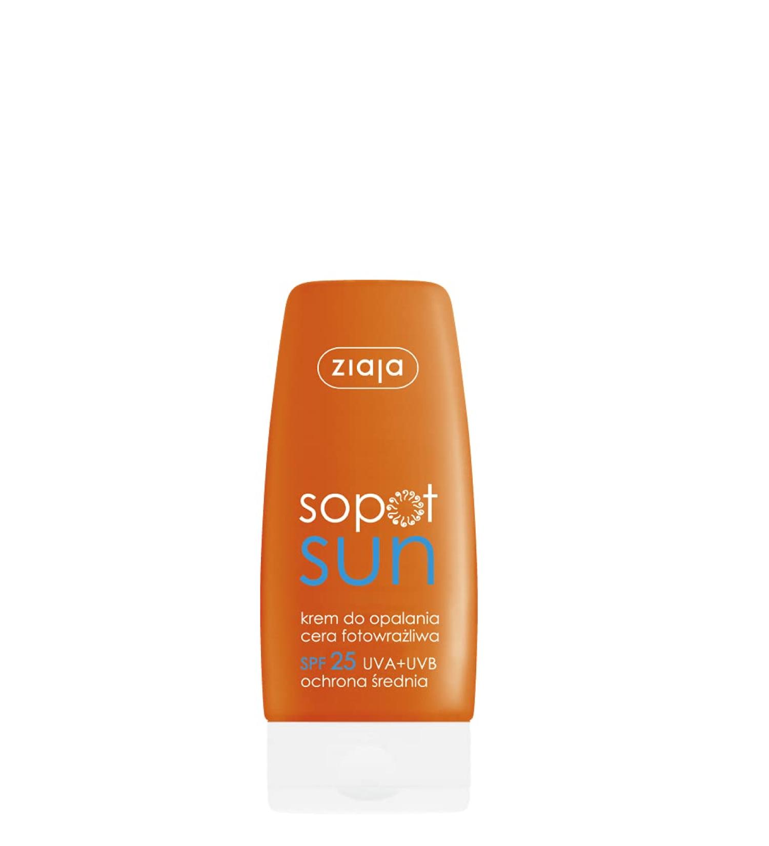 ZIAJA ZIAJA SUN SUN CREAM SPF 25 SUNSCREEN CREAM 60ML