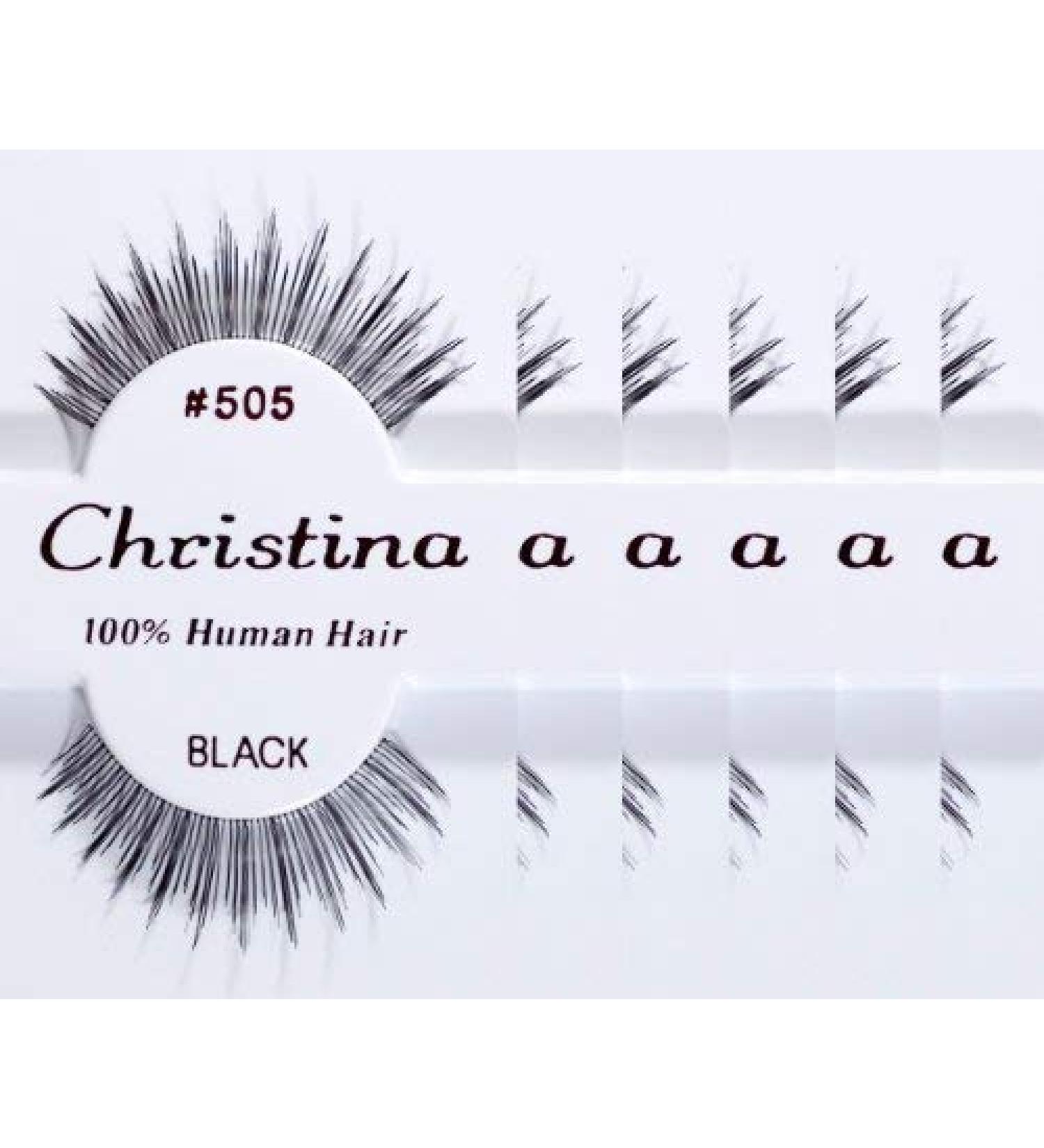6packs Eyelashes - 505 by Christina