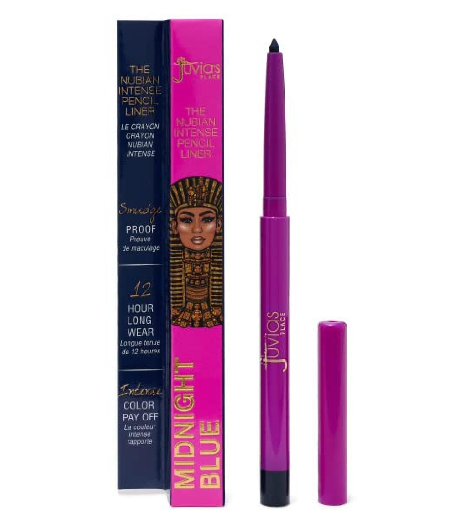 Juvia's Place Nubian Mechanical Pencil Liner - Long-lasting & Blendable Midnight Blue Liner Makeup - Buy Online on GoSupps.com