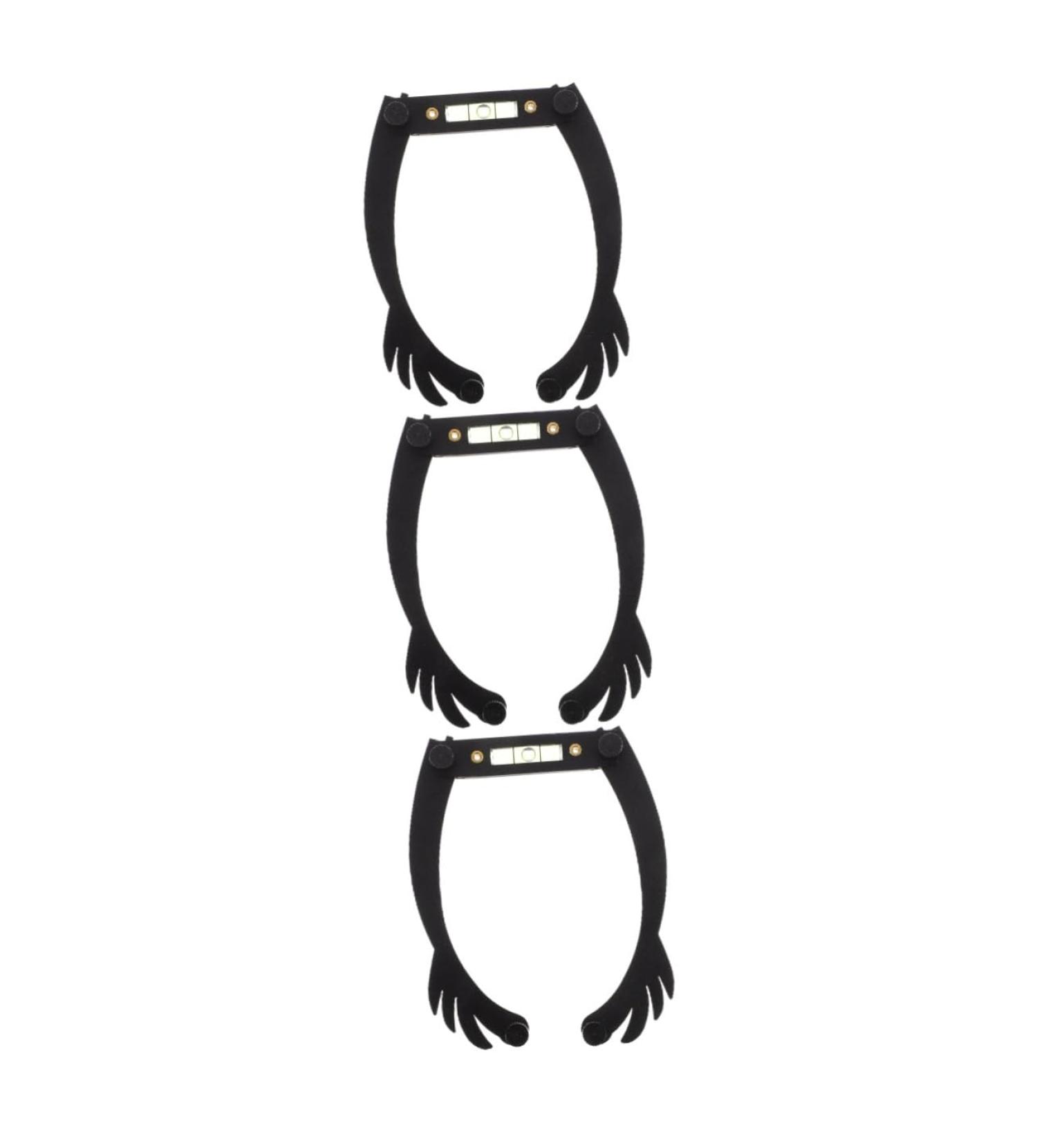 Beavorty 3pcs white white outfit eye brow shaping kit eyebrow ruler mapping string eyebrow line foldable - Buy Online on GoSupps.com