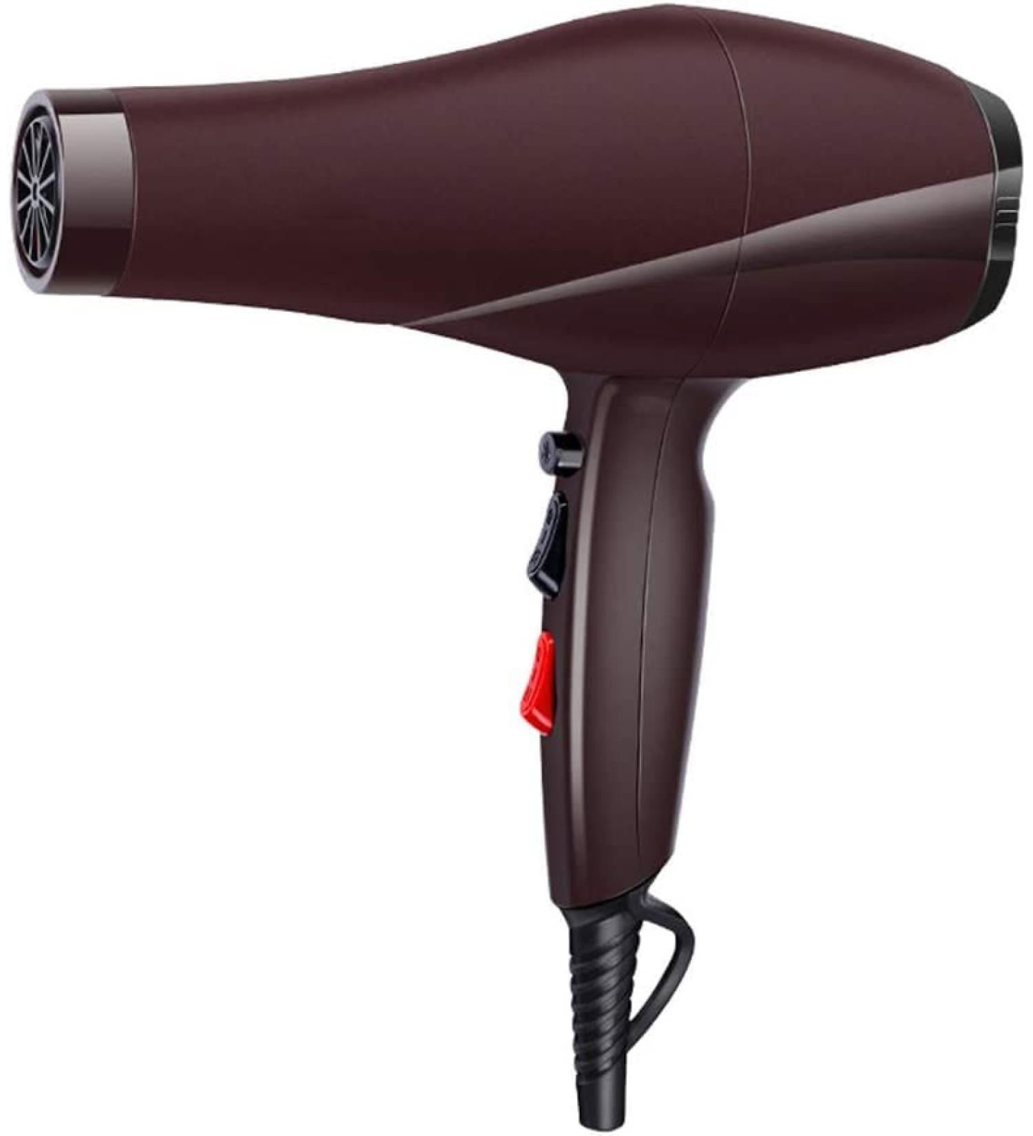 JYYBN 1600W Professional Salon Hair Dryer Fast Hair Dryer Healthy Ionic Hairdryer 2 Speed 3 Heat Settings A Key Cold Shot Button 2.2 Long Cable Overheating Protection for Home or Salon - Buy Online on GoSupps.com