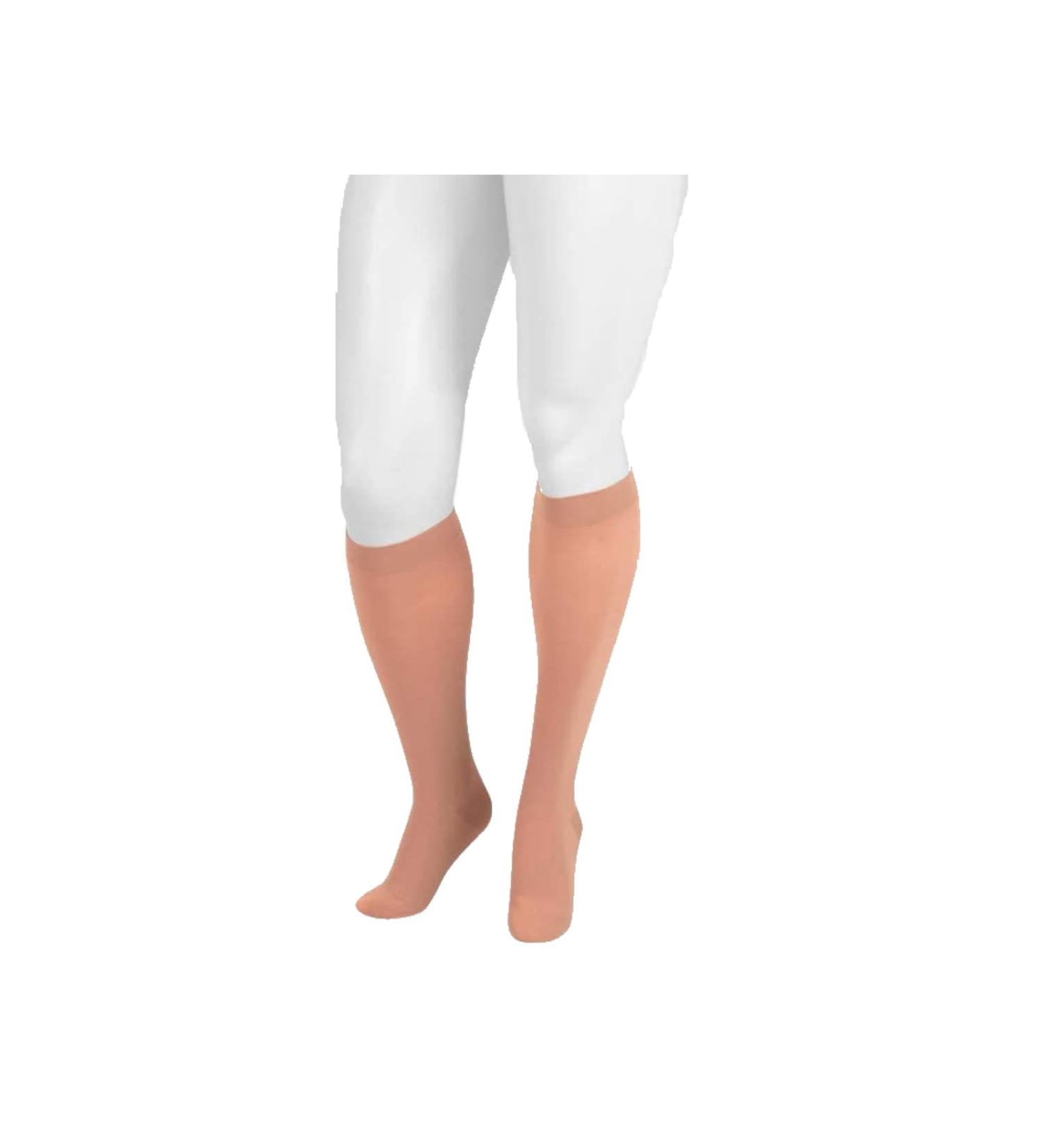 Juzo Dynamic 30-40 mmHg Full Foot Knee High Compression Socks (2 Beige)