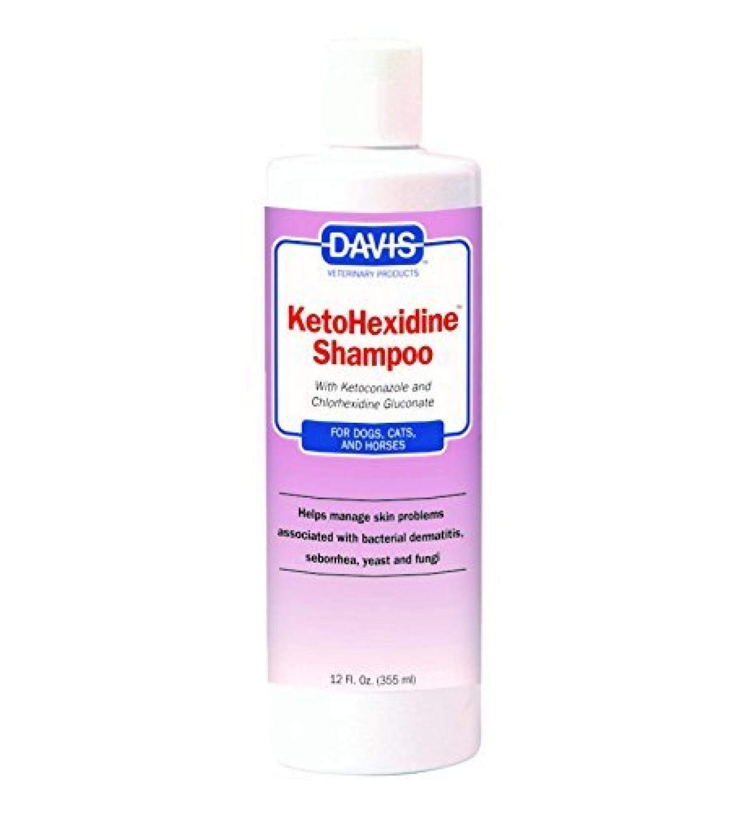Davis KetoHexidine Shampoo Pets, 12 oz