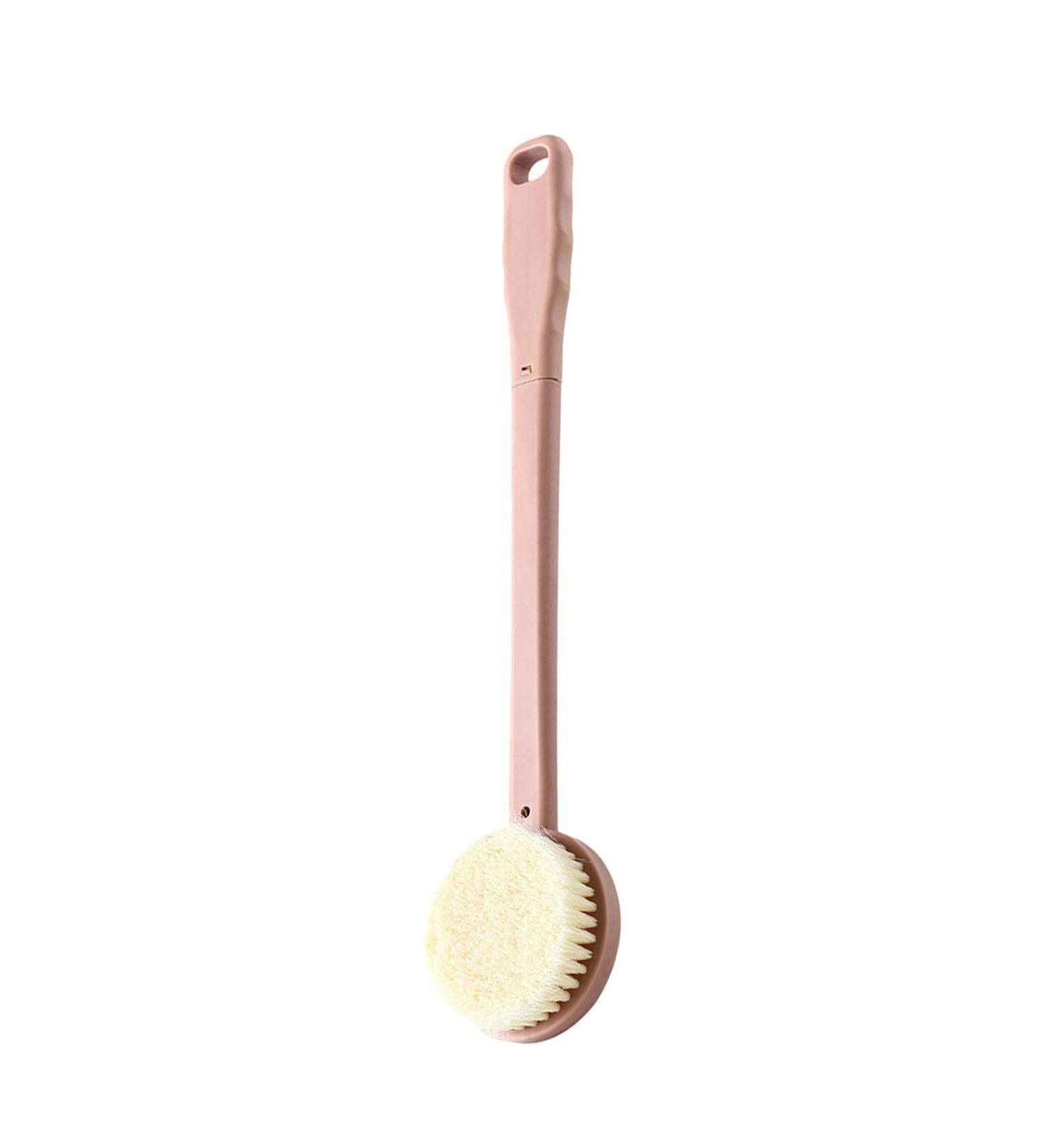 Perfect Flower Shower Brush - Long Stem Back Brush with Soft Bristles | Double-Sided Bathing Brush for All Skin Types - Buy Online on GoSupps.com