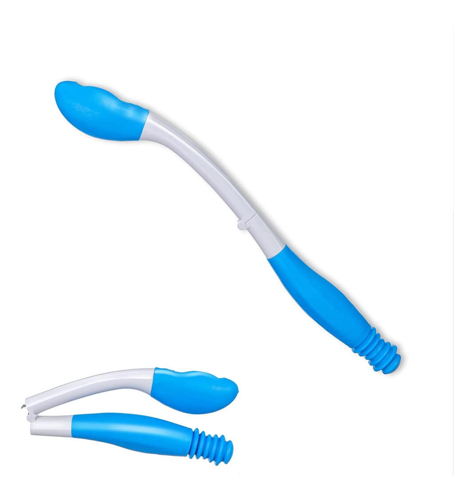 Foldable Long Reach Comfort Wiper for Toilet Paper - Self Wipe Assist Toilet Aid Wand - Ideal Bathroom Aid for Limited Mobility - Buy Online on GoSupps.com