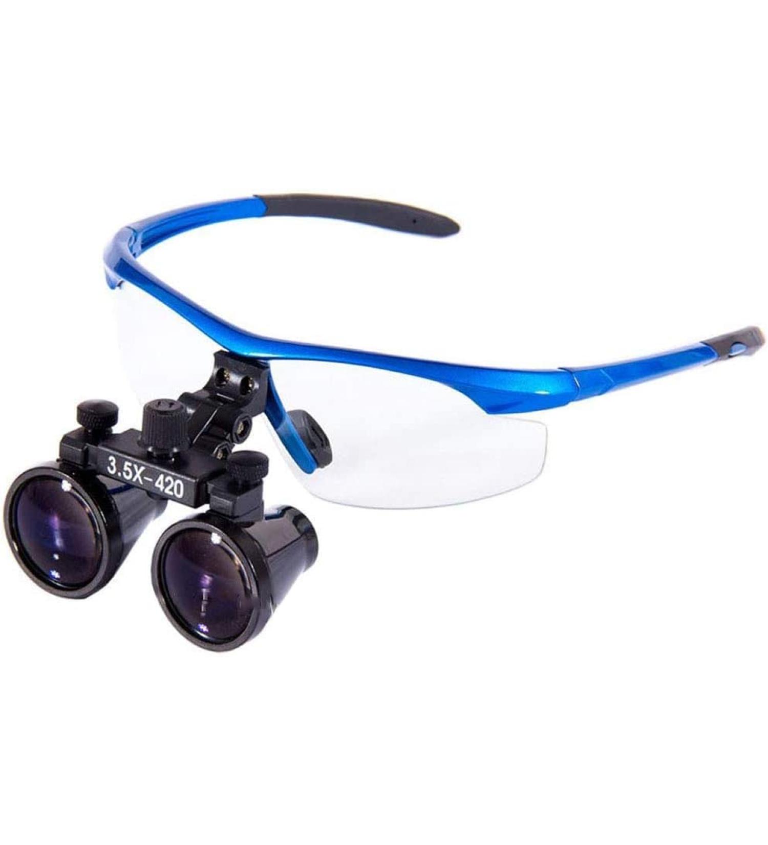 Magnifier 3.5X 420mm Dental Surgery Magnifying Glass Binocular Loupe handsfree Headband Magnifier with Handy Carry Case for Hobby Electricians Jewelers Sewing Craft Beauty - Buy Online on GoSupps.com