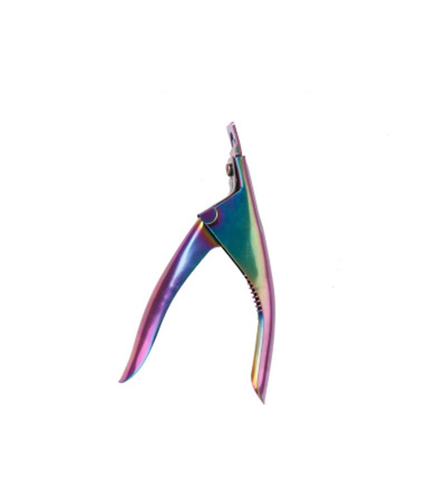 UNbit Nail Clipper 1pc Stainless Steel Color U Word False Nail Clipper Nail Tip Cutter Nail Tools Nail Supplies for Professionals - Buy Online on GoSupps.com