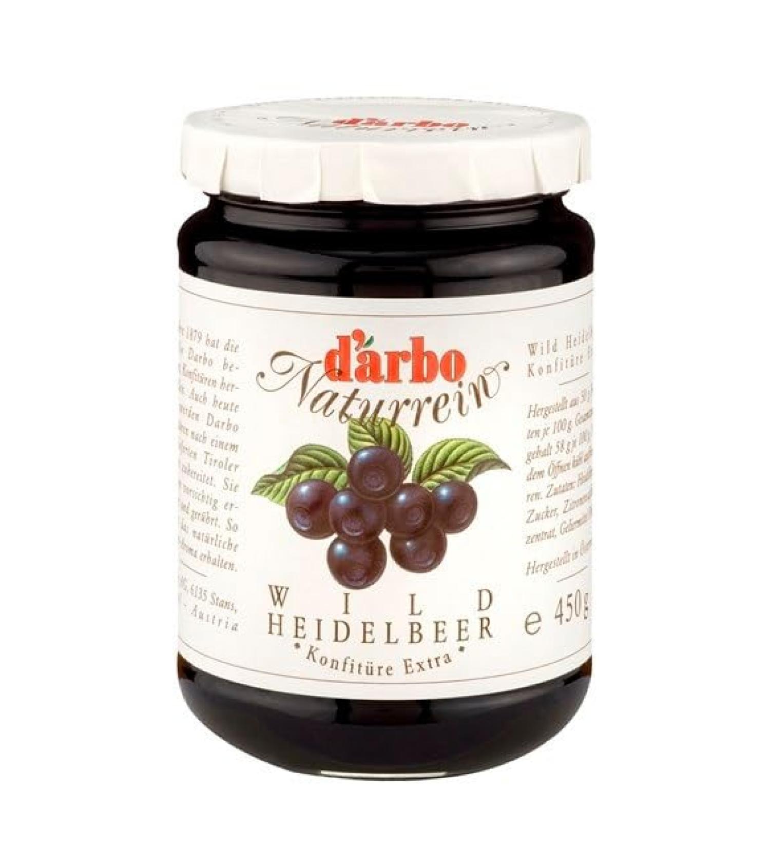 Furore Darbo Wild Blueberry Jam 6 x 450g